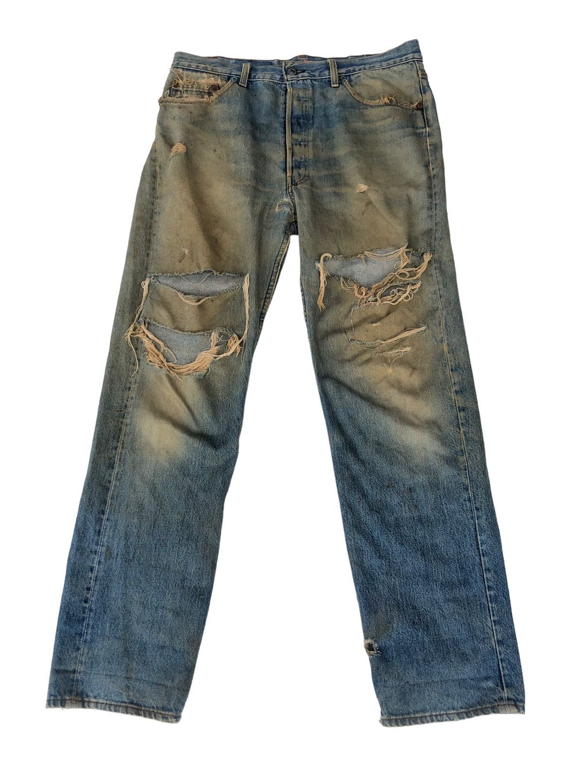 🔥Vintage Levis 501 Distressed Kurt Cobain Jeans🔥