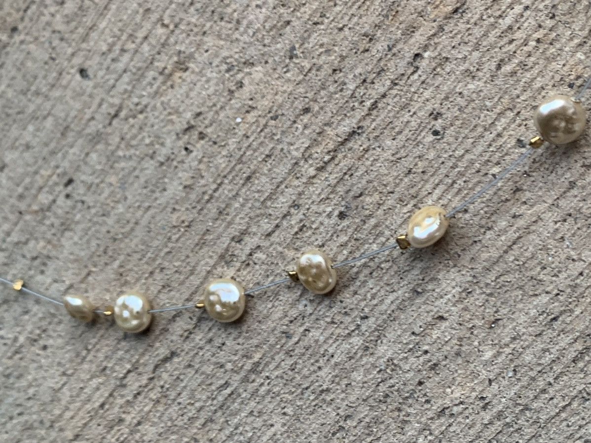 Jewelry × Vintage NATURAL WATER GOLD DUST PEARL NECKLACE Size ONE SIZE - 5 Thumbnail
