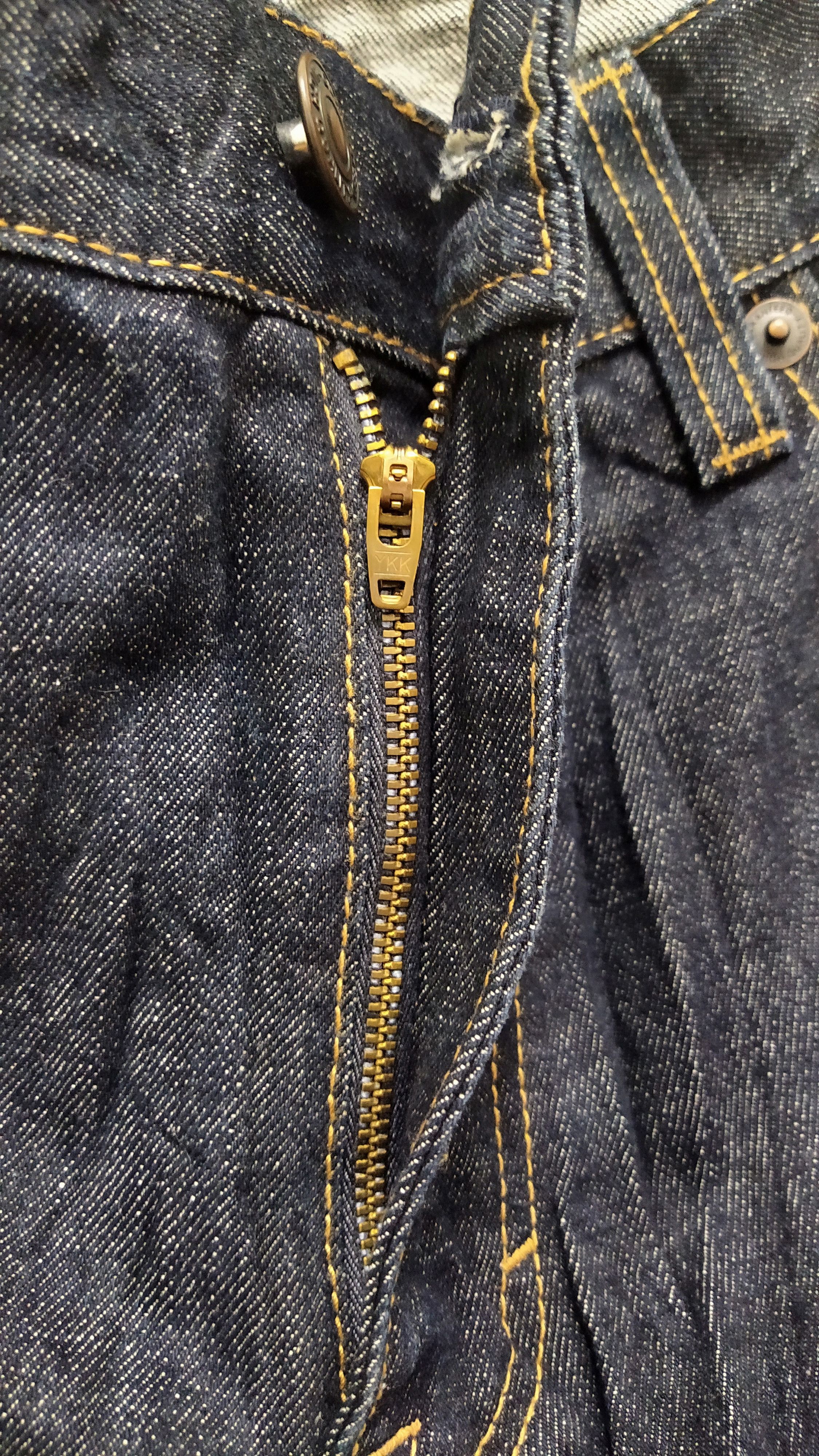 Jean Shop Vintage Japanese Dragon Embroidery Denim Size US 38 / EU 54 - 6 Thumbnail