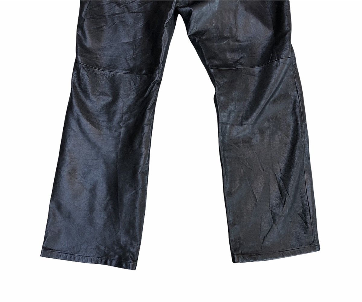 Leather Coggiola Helmut Lang Leather Style Casual Pants Size US 32 / EU 48 - 9 Thumbnail