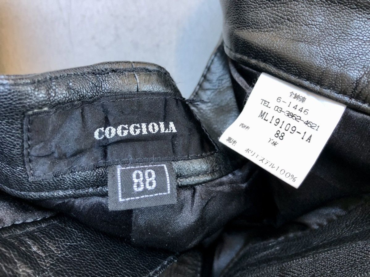 Leather Coggiola Helmut Lang Leather Style Casual Pants Size US 32 / EU 48 - 11 Thumbnail