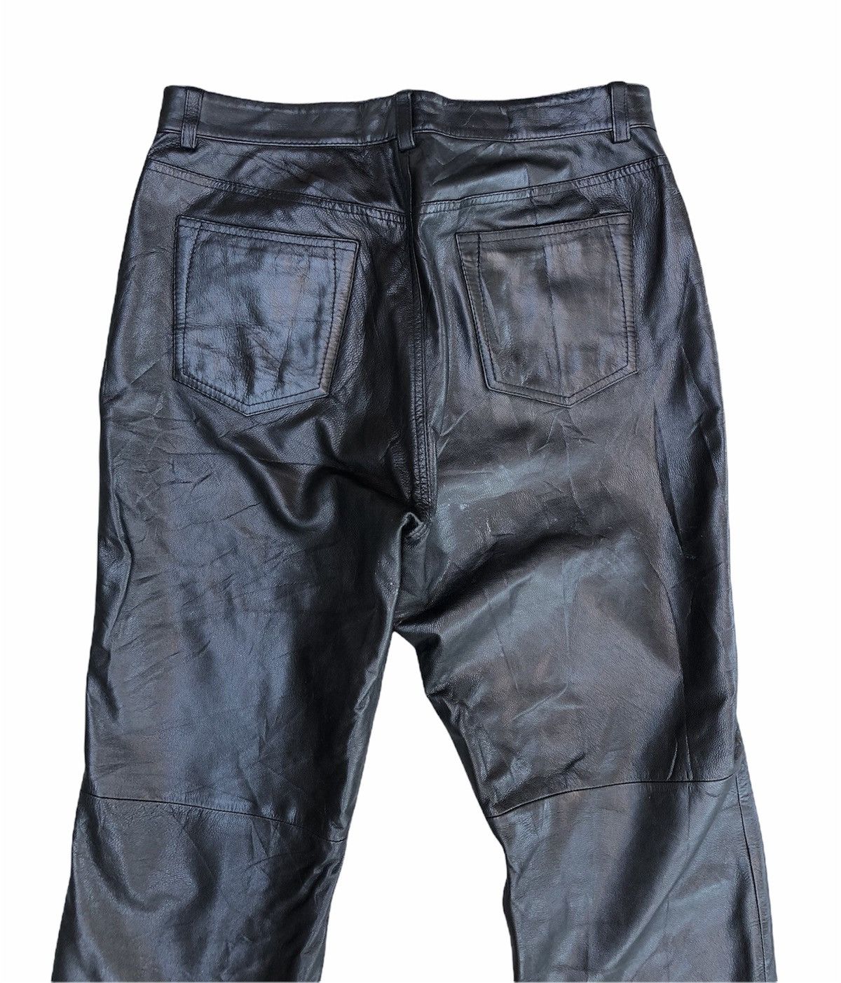 Leather Coggiola Helmut Lang Leather Style Casual Pants Size US 32 / EU 48 - 8 Thumbnail