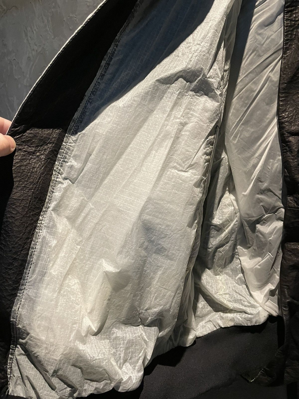 Boris Bidjan Saberi Leather jacket with a backpack XL Size US XL / EU 56 / 4 - 5 Thumbnail