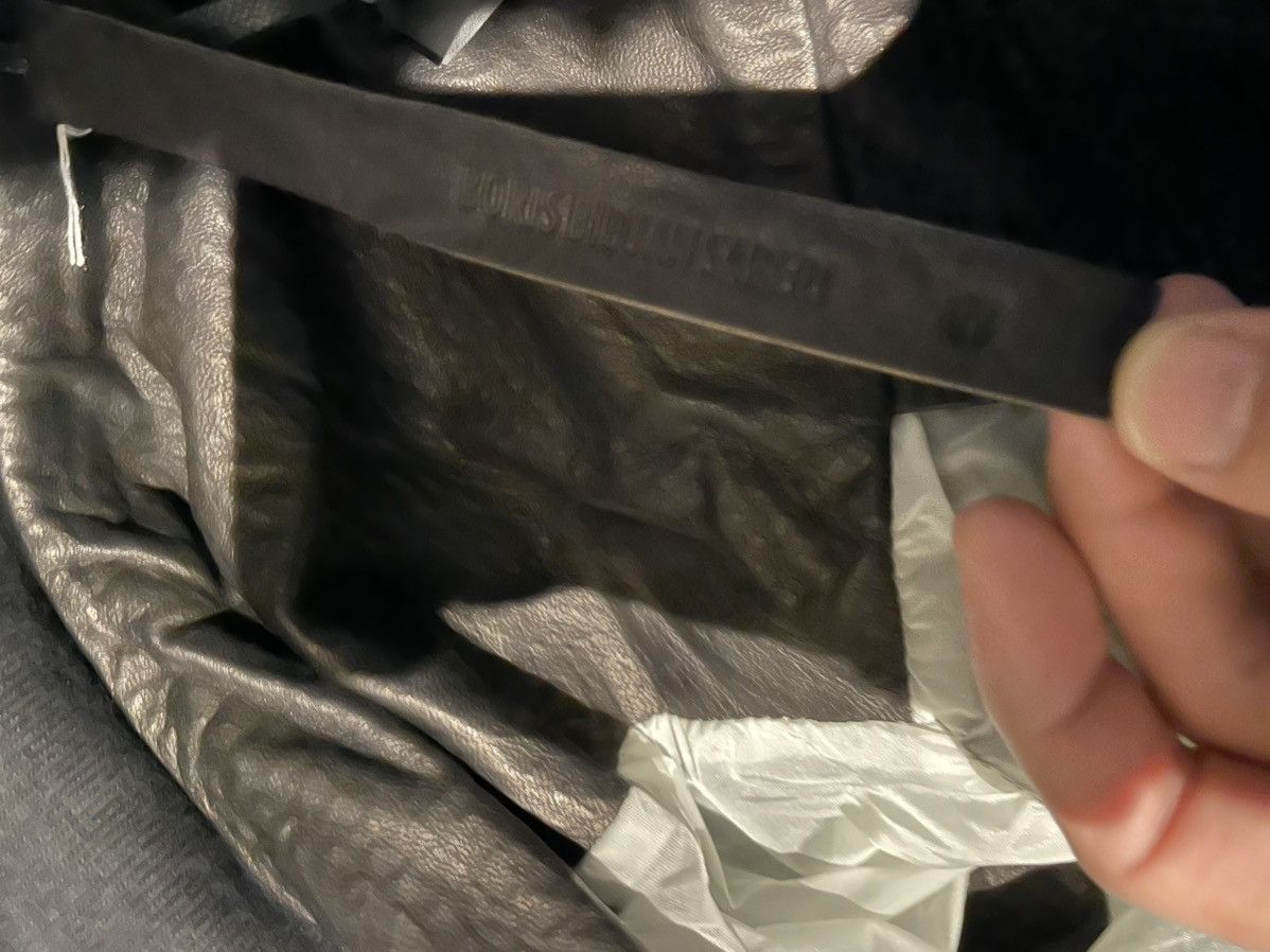 Boris Bidjan Saberi Leather jacket with a backpack XL Size US XL / EU 56 / 4 - 4 Thumbnail