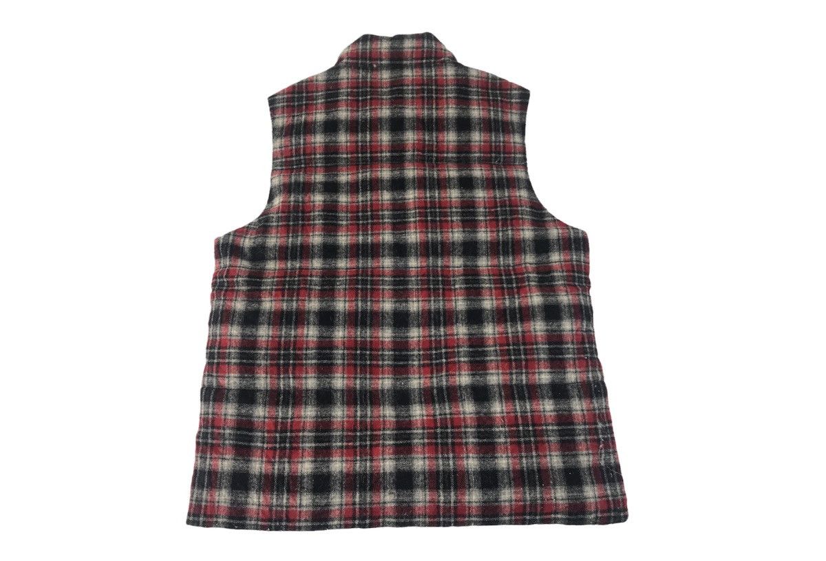 Vintage × Woolrich Woolen Mills Ships Woolrich Woolen Mills Vest Check Padded Insulated Wool Size US M / EU 48-50 / 2 - 2 Thumbnail