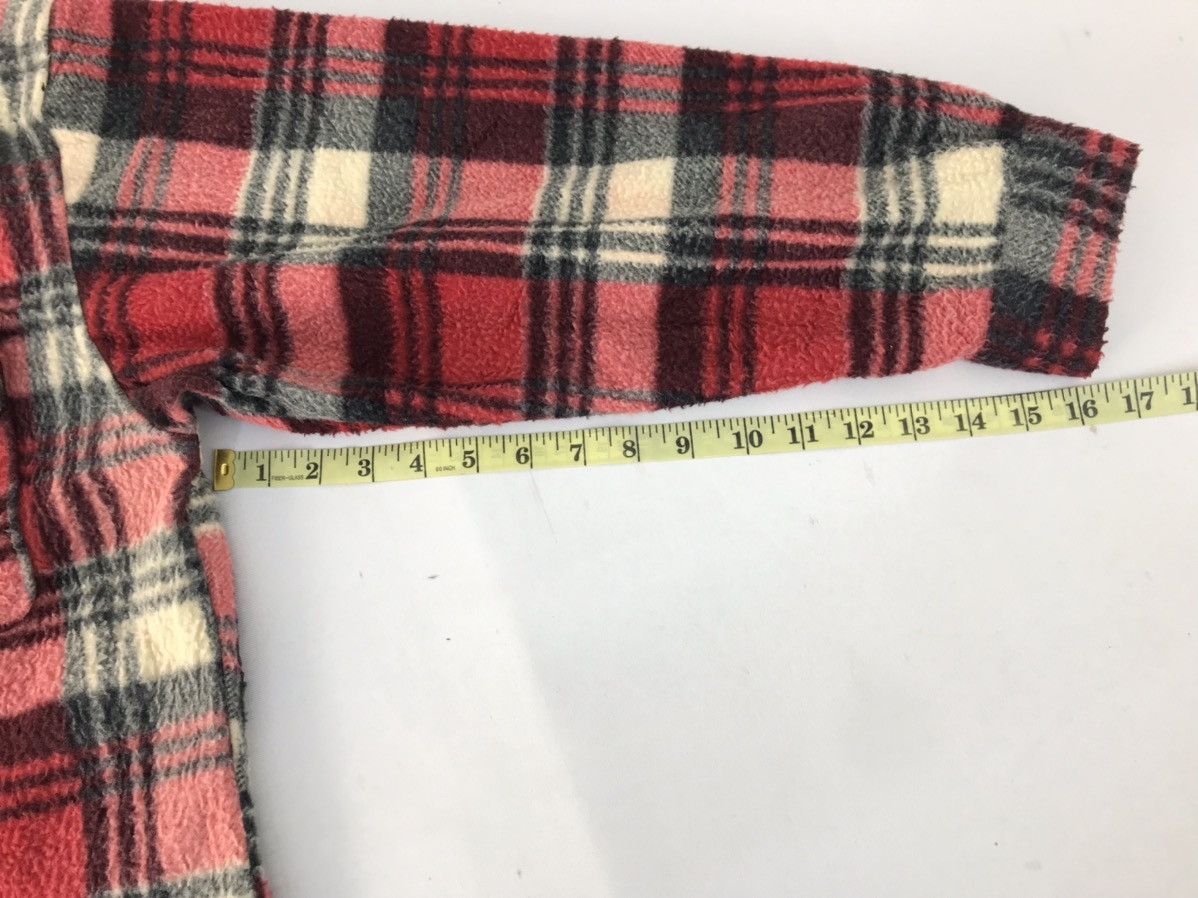 Flannel × Japanese Brand Redison Red Flannel Shirt Zipper Plaid Checked Double Pocket Size US M / EU 48-50 / 2 - 11 Thumbnail