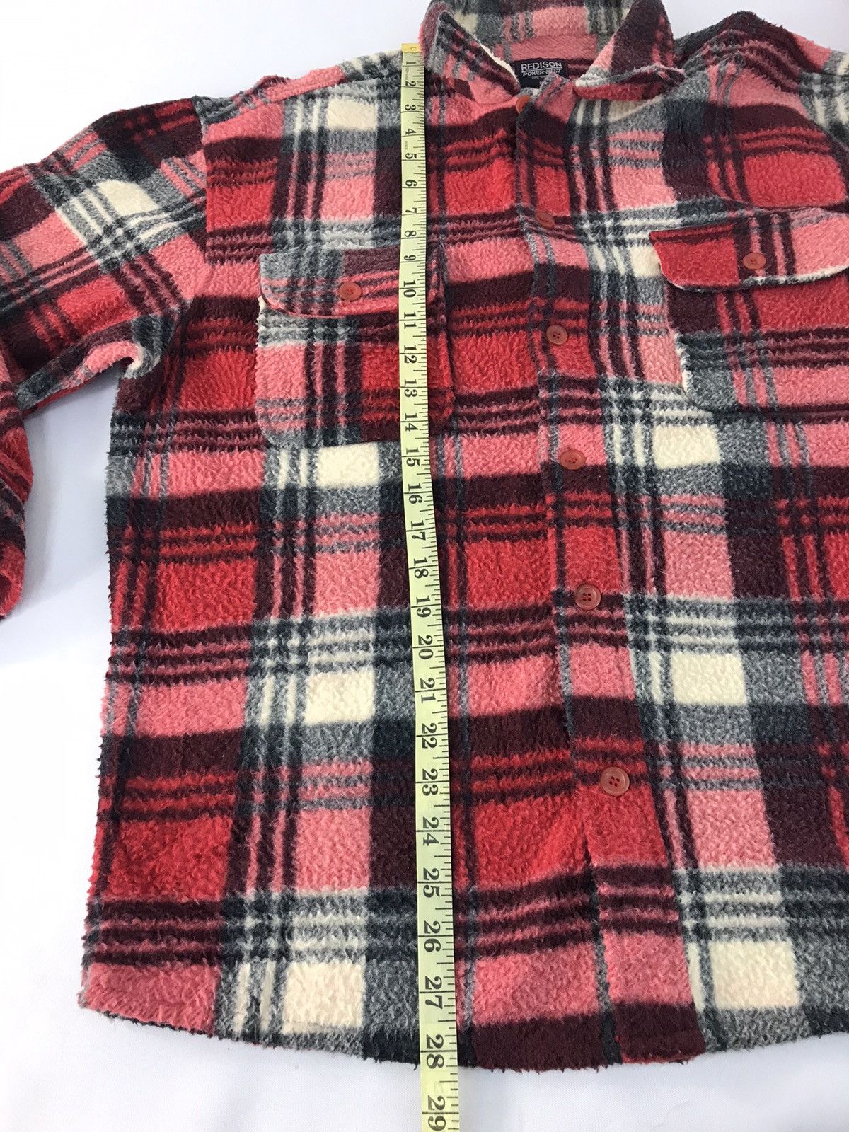 Flannel × Japanese Brand Redison Red Flannel Shirt Zipper Plaid Checked Double Pocket Size US M / EU 48-50 / 2 - 10 Thumbnail