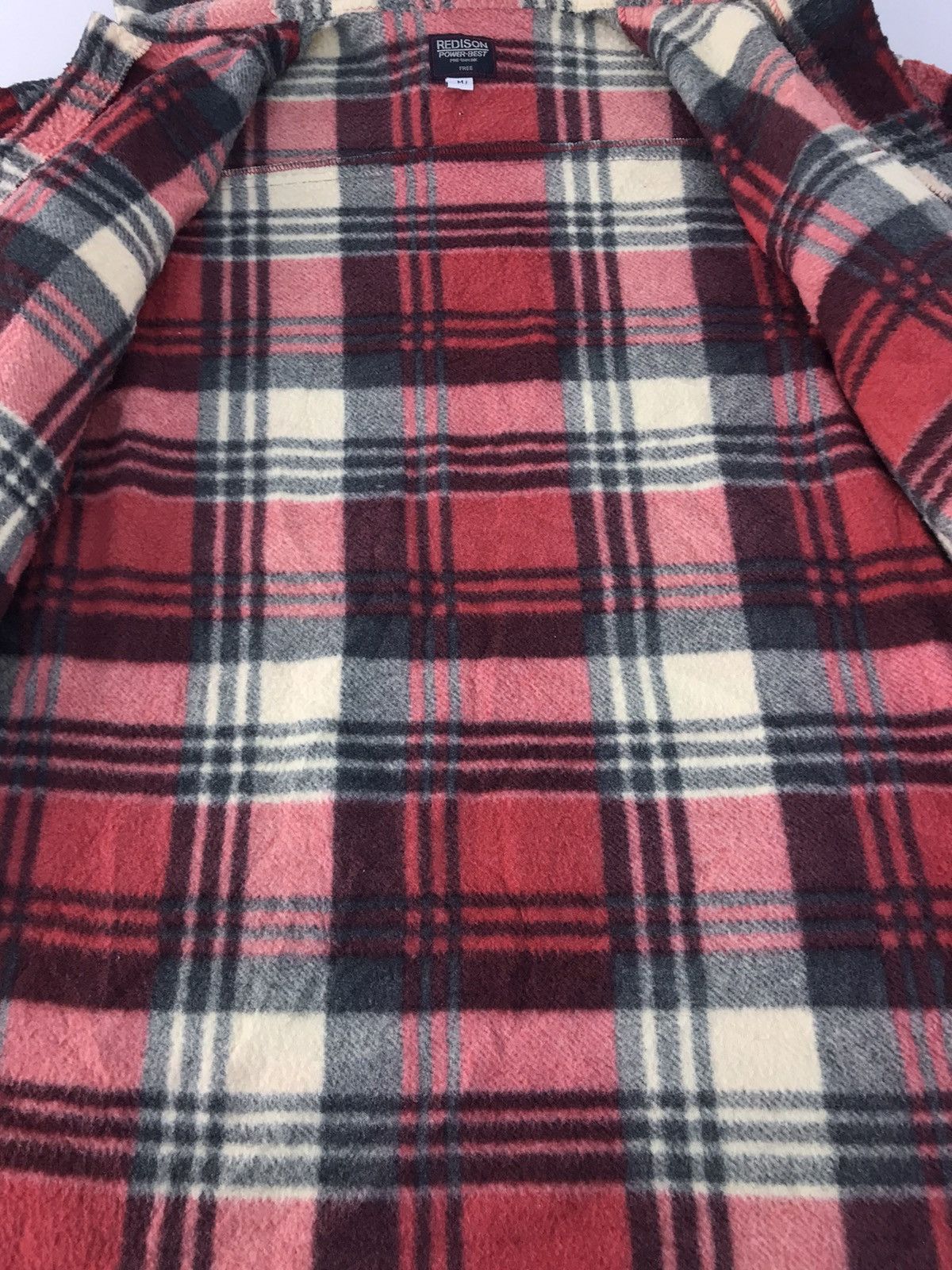 Flannel × Japanese Brand Redison Red Flannel Shirt Zipper Plaid Checked Double Pocket Size US M / EU 48-50 / 2 - 6 Thumbnail