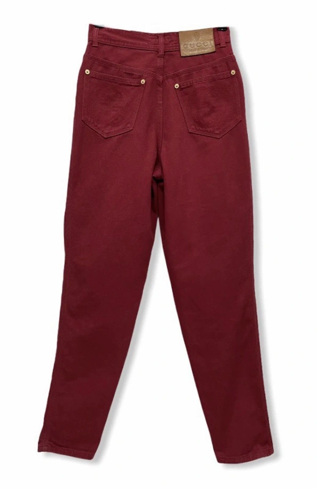 Gucci Vintage GUCCI ITALY Denim Petite Pants Size 25” Size US 26 / EU 42 - 2 Thumbnail