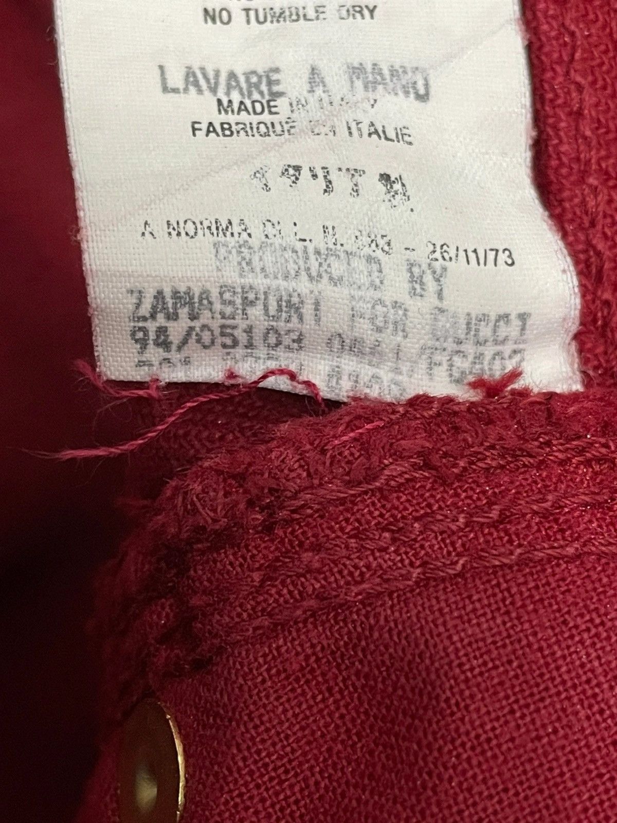 Gucci Vintage GUCCI ITALY Denim Petite Pants Size 25” Size US 26 / EU 42 - 9 Thumbnail