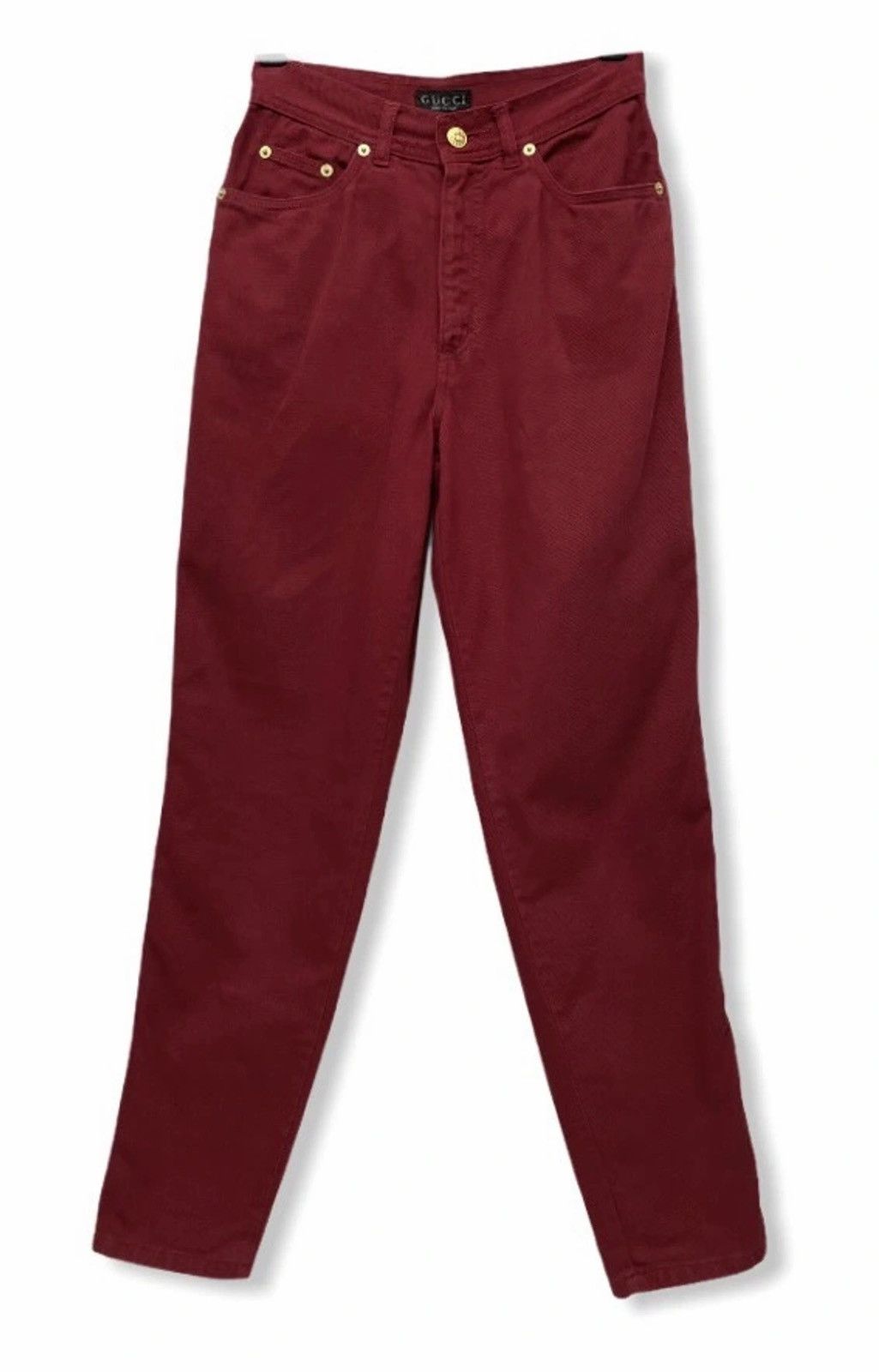 Gucci Vintage GUCCI ITALY Denim Petite Pants Size 25” Size US 26 / EU 42 - 3 Thumbnail