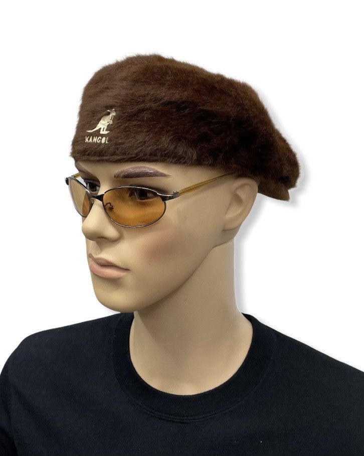 🔥STEALS! 90's KANGOL Furry Furgora Hat Made in UK