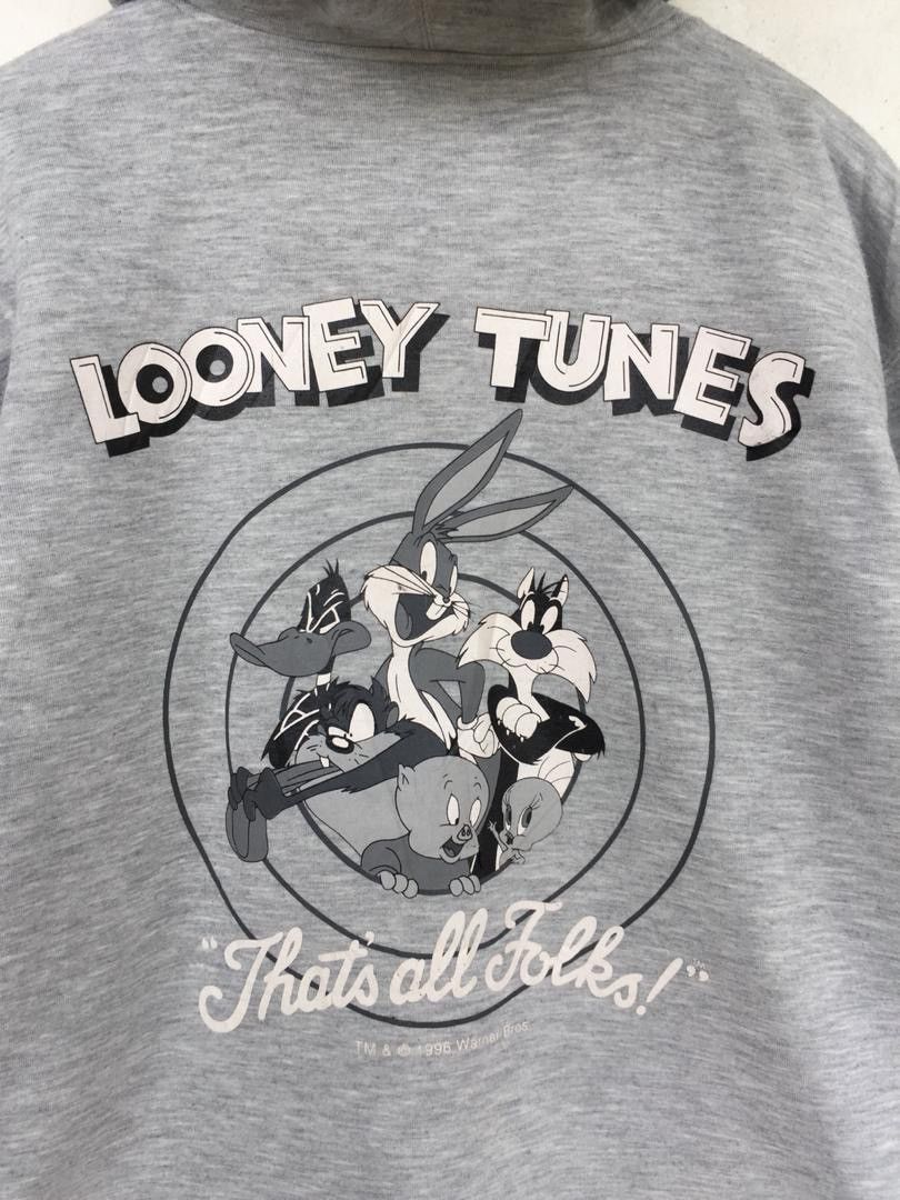 Cartoon Network × Vintage 🔥Vintage Cartoon Looney Tunes Oversized Sweater Hood Size US M / EU 48-50 / 2 - 6 Thumbnail