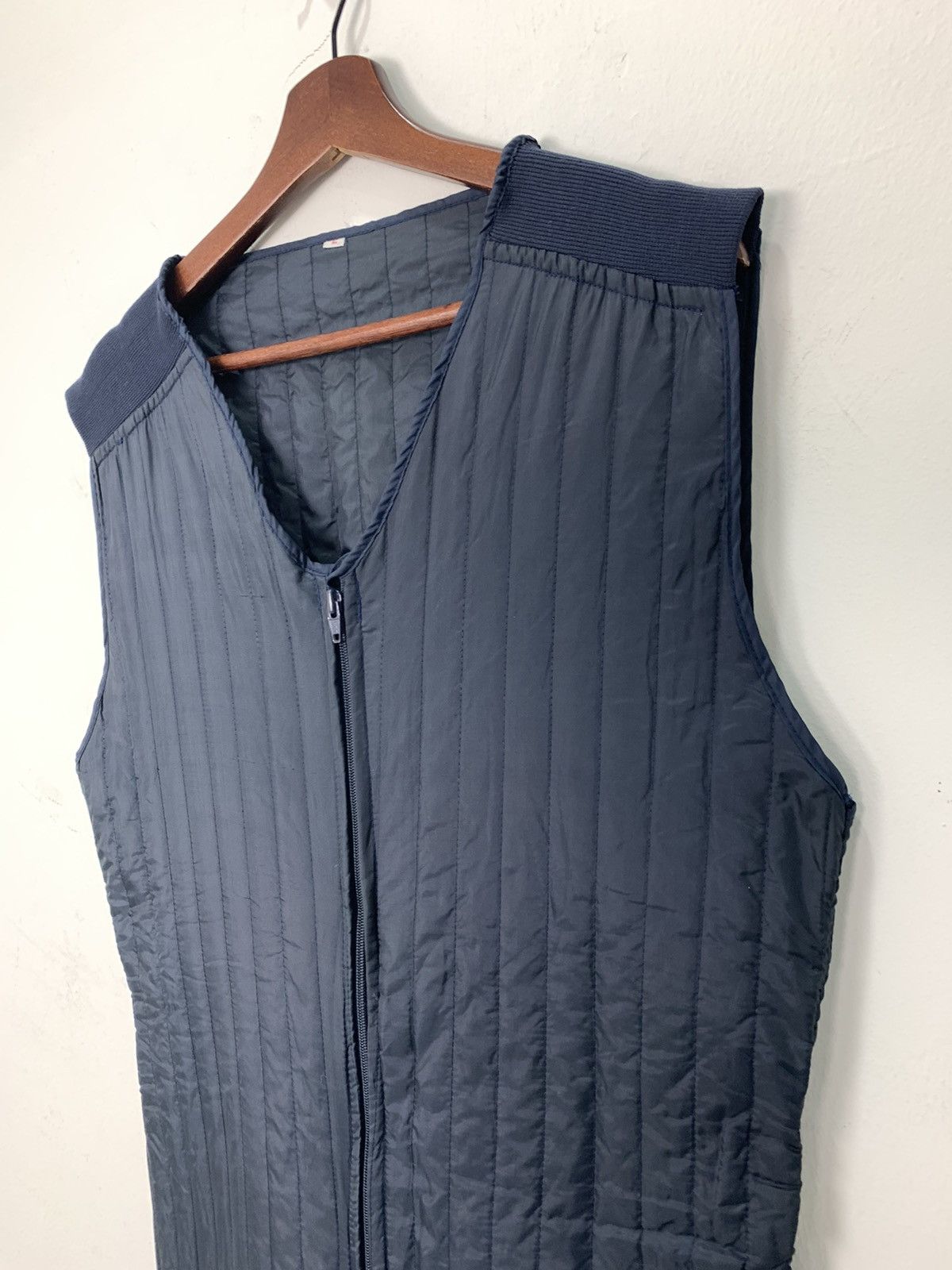 Live Mechanics Quilt Liner Zipper Sleeveless Racing Mechanic Jog Coverall Size US 35 - 6 Thumbnail