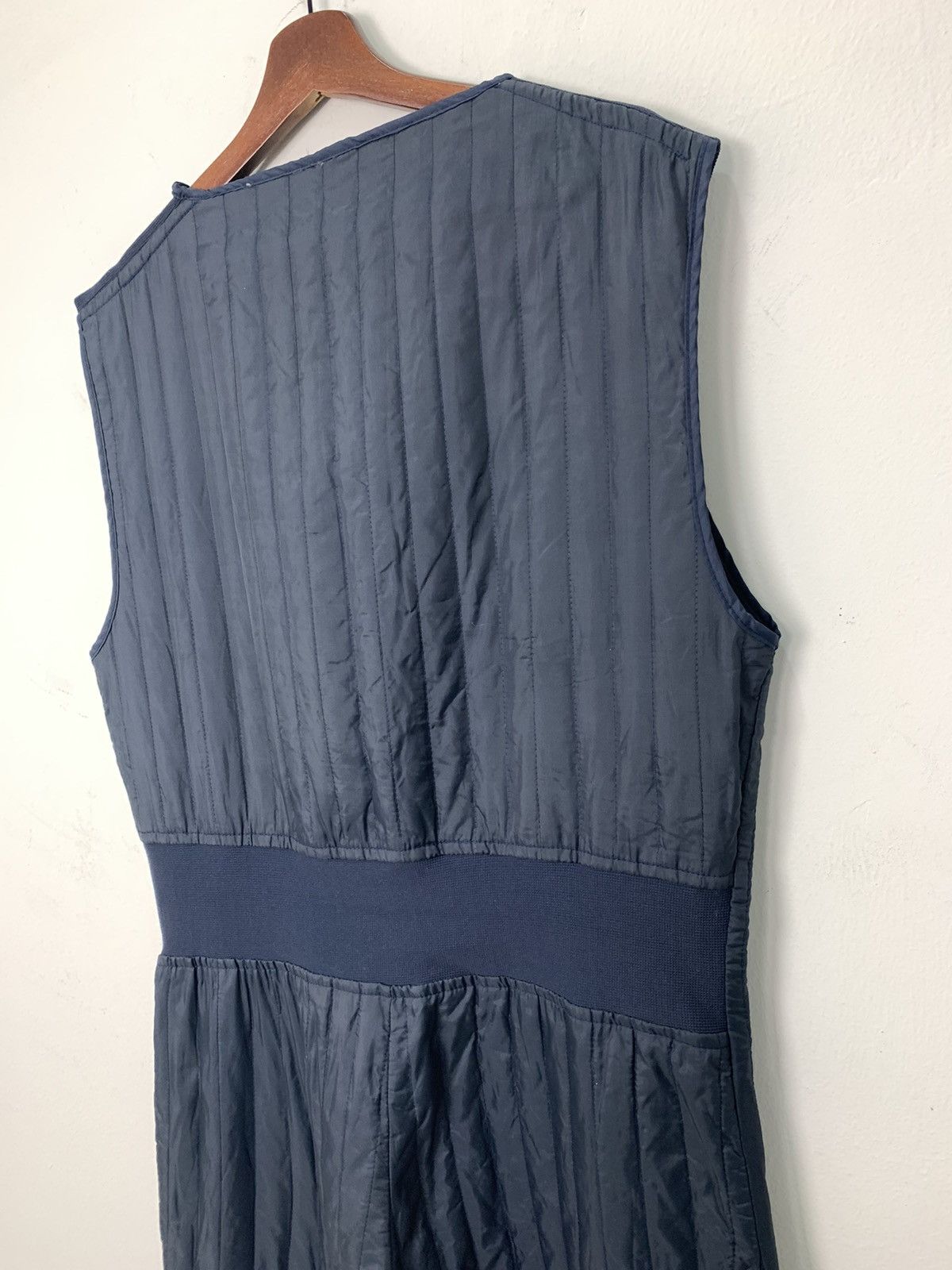 Live Mechanics Quilt Liner Zipper Sleeveless Racing Mechanic Jog Coverall Size US 35 - 15 Thumbnail