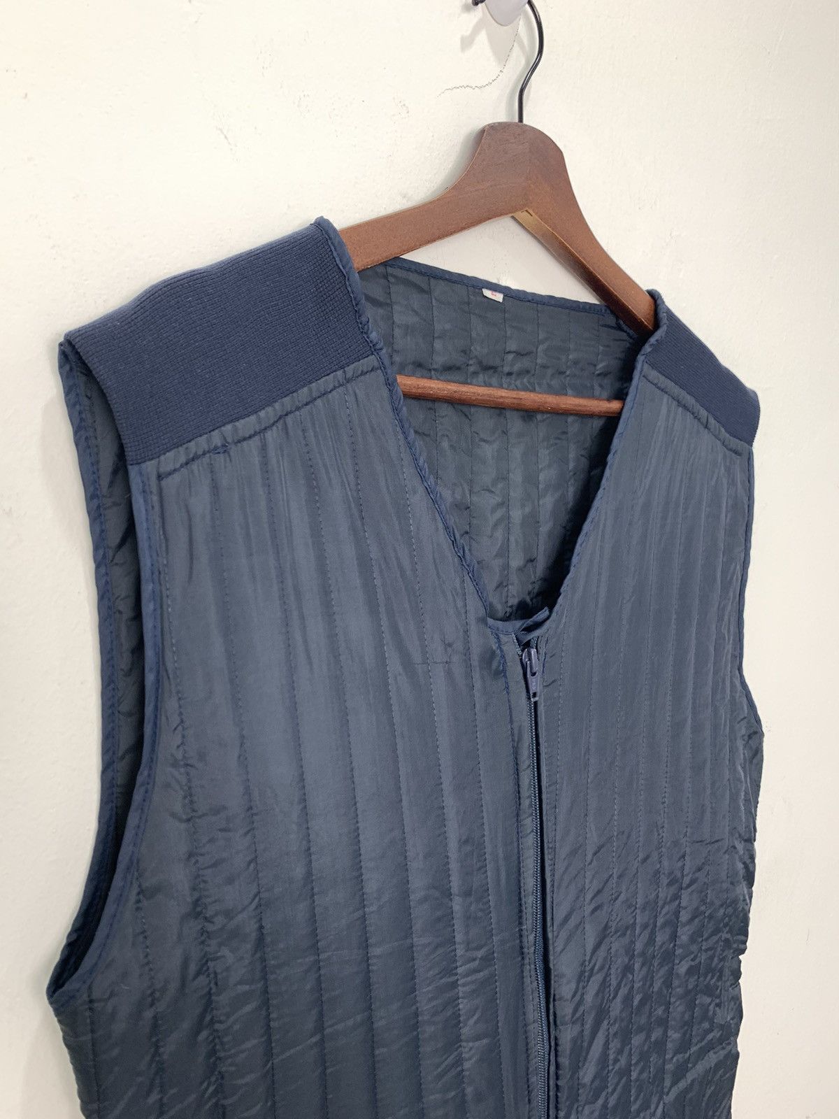 Live Mechanics Quilt Liner Zipper Sleeveless Racing Mechanic Jog Coverall Size US 35 - 5 Thumbnail