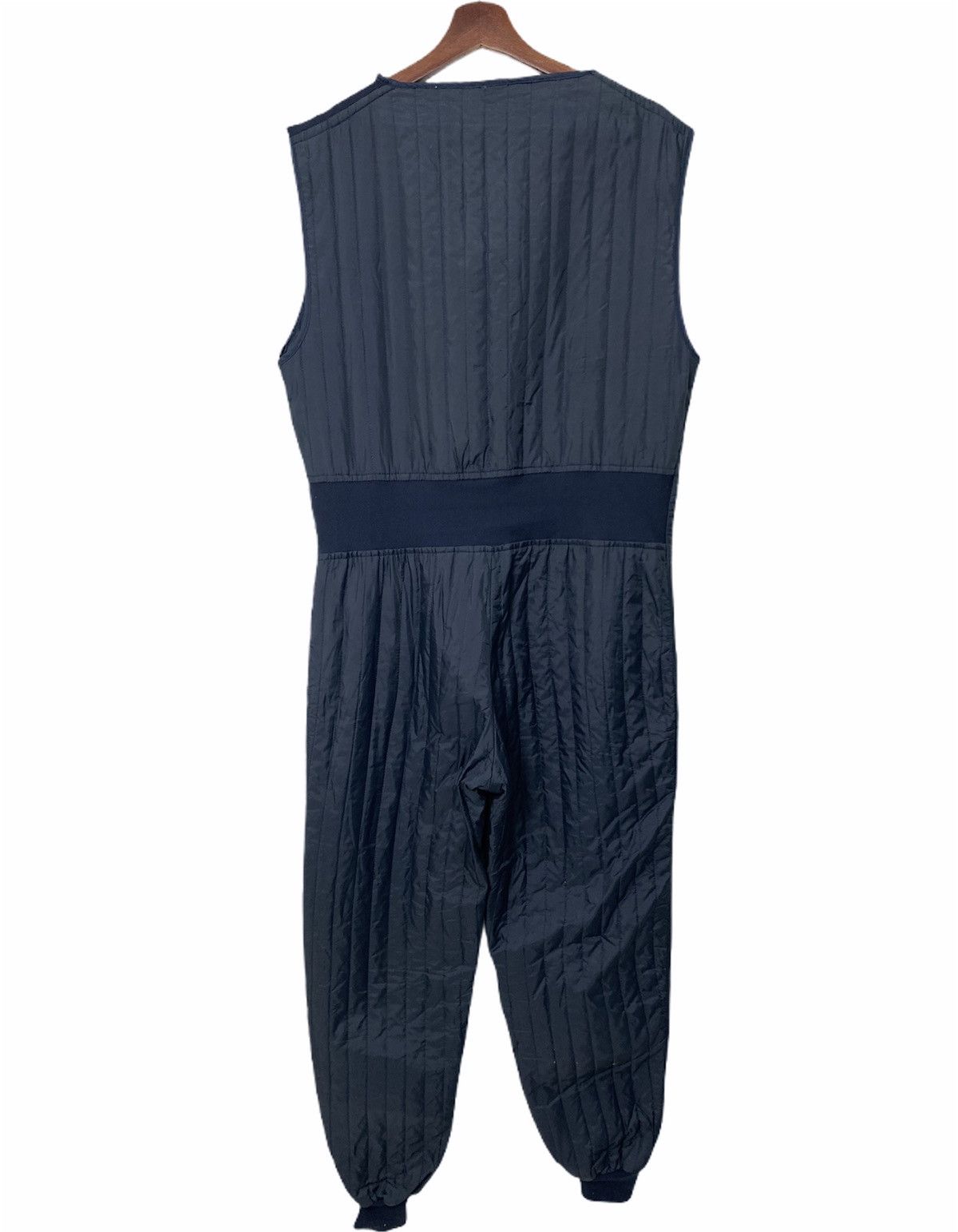 Live Mechanics Quilt Liner Zipper Sleeveless Racing Mechanic Jog Coverall Size US 35 - 2 Thumbnail