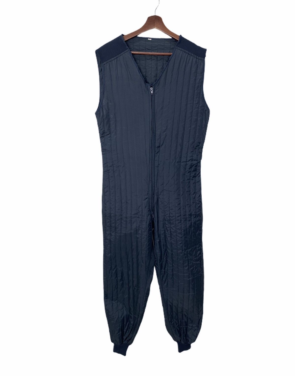 Live Mechanics Quilt Liner Zipper Sleeveless Racing Mechanic Jog Coverall Size US 35 - 1 Thumbnail