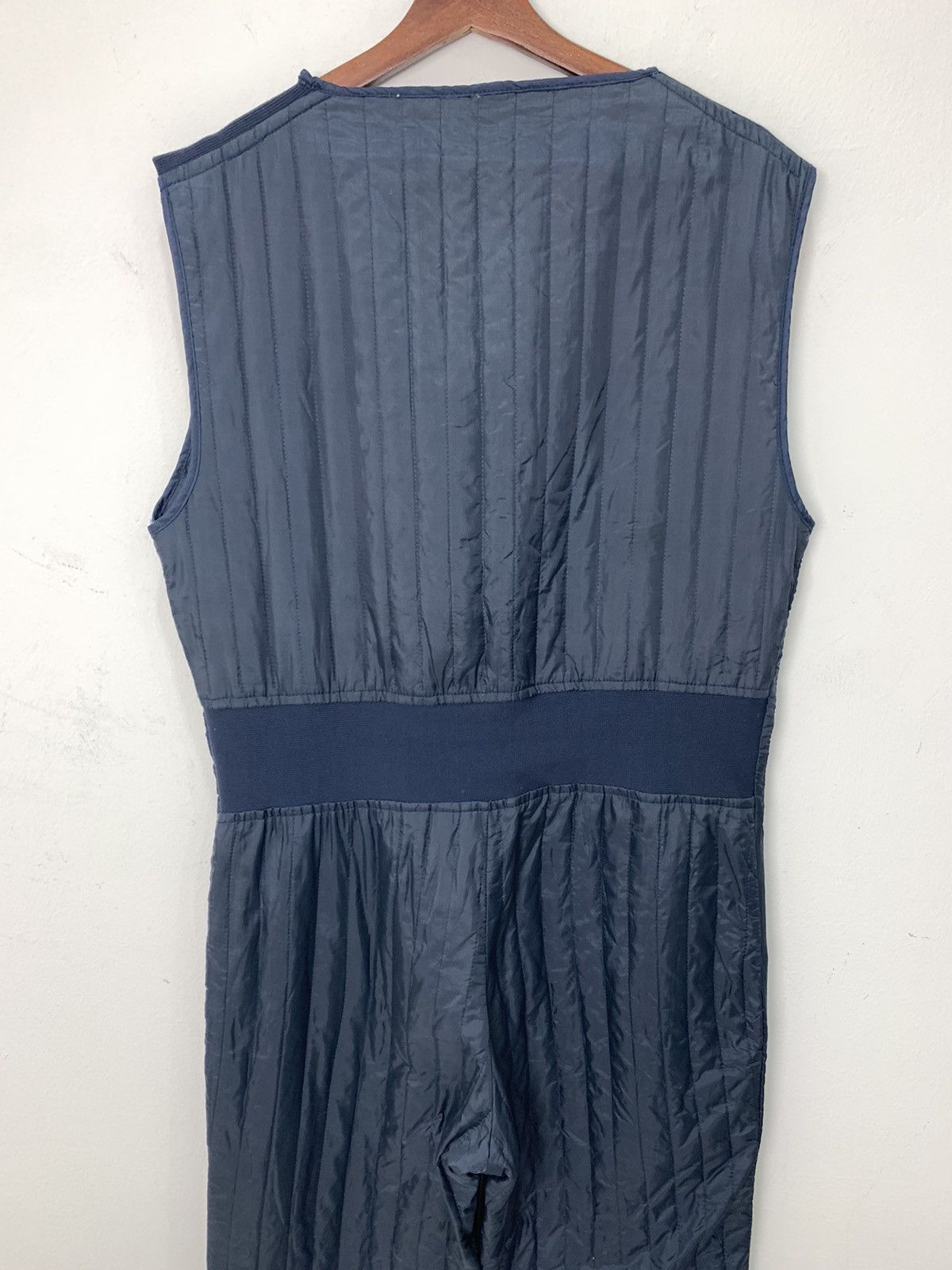 Live Mechanics Quilt Liner Zipper Sleeveless Racing Mechanic Jog Coverall Size US 35 - 12 Thumbnail