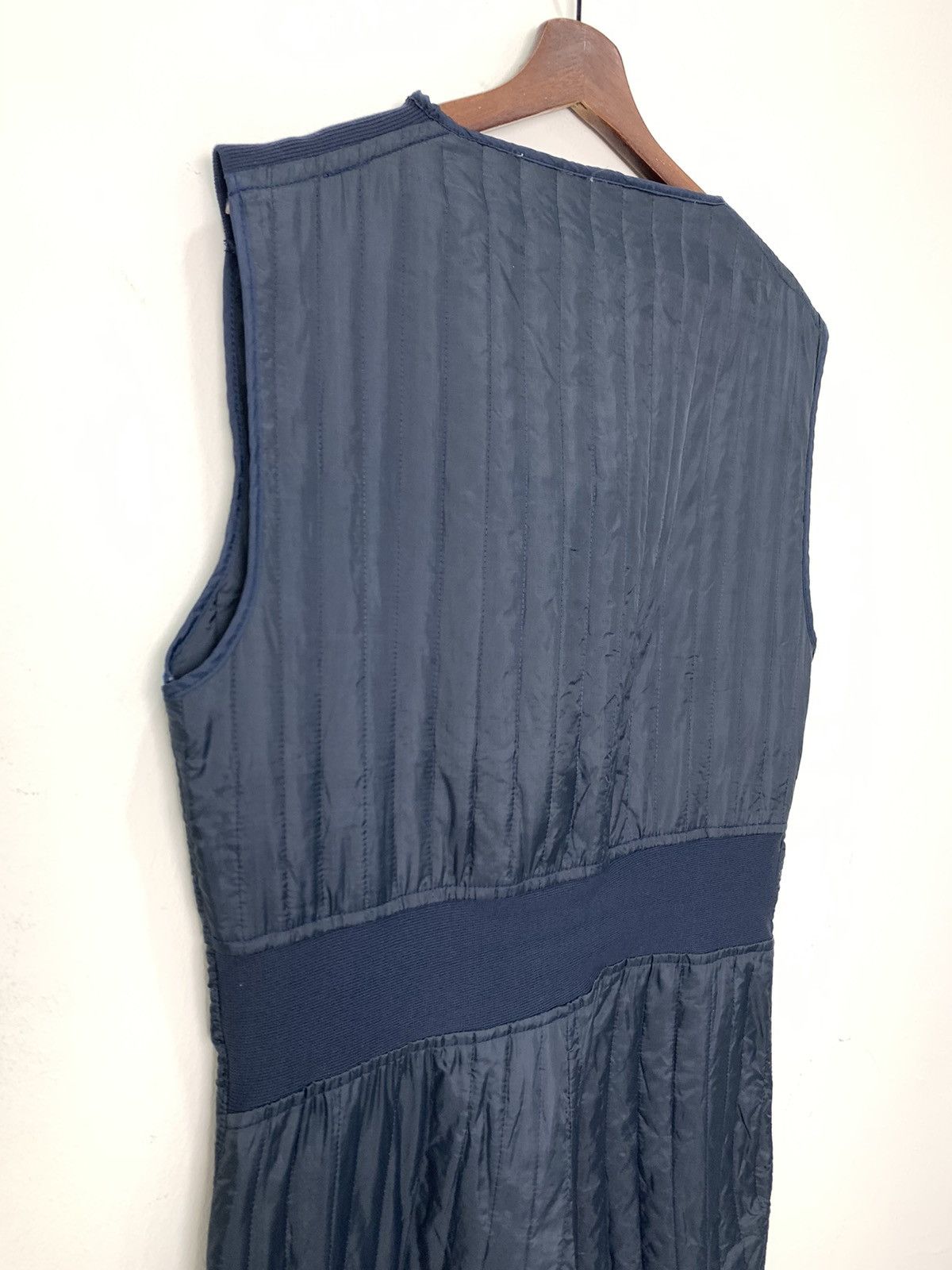 Live Mechanics Quilt Liner Zipper Sleeveless Racing Mechanic Jog Coverall Size US 35 - 14 Thumbnail
