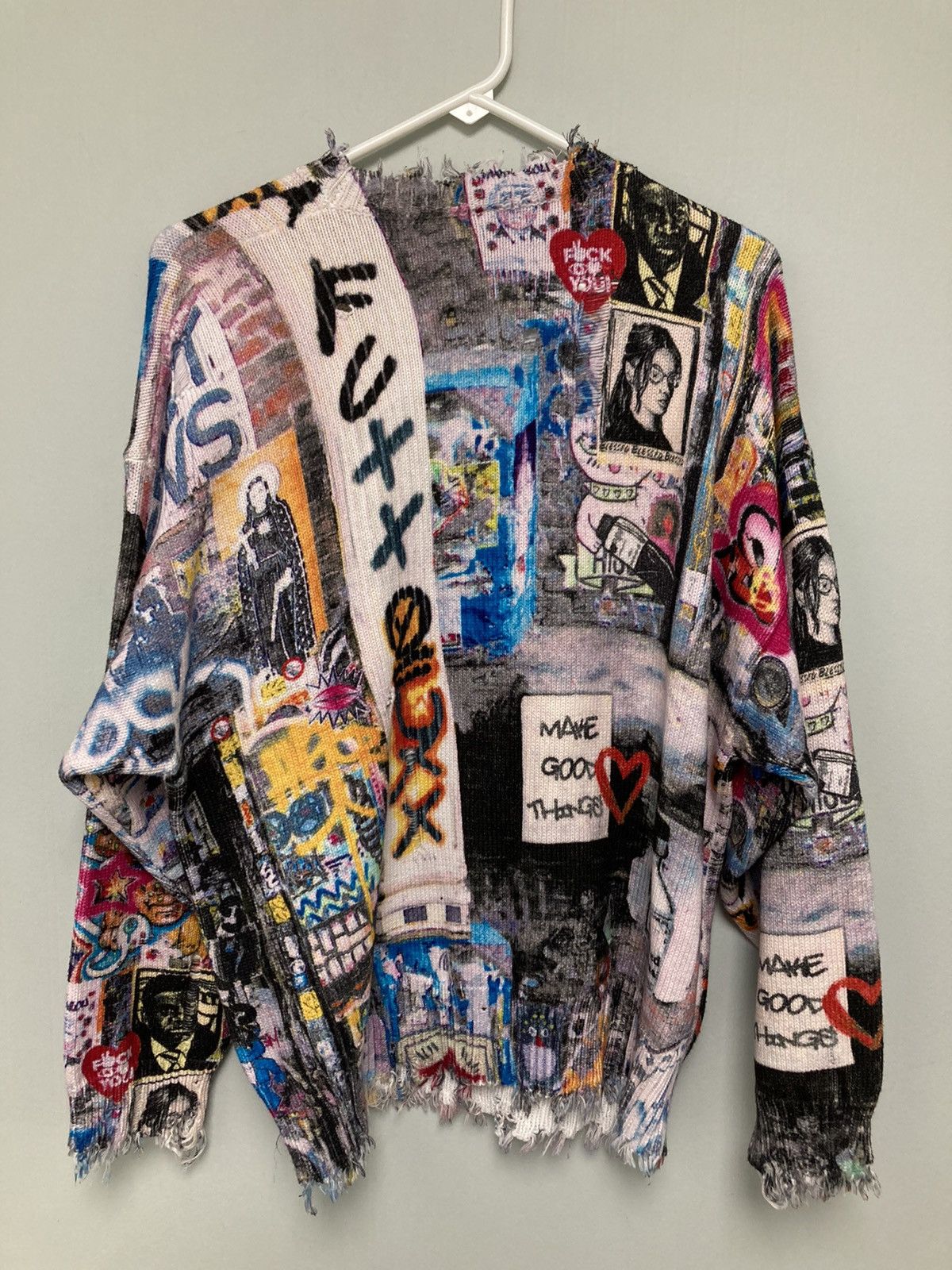 R13 Graffiti sweater. Small Size US S / EU 44-46 / 1 - 10 Thumbnail