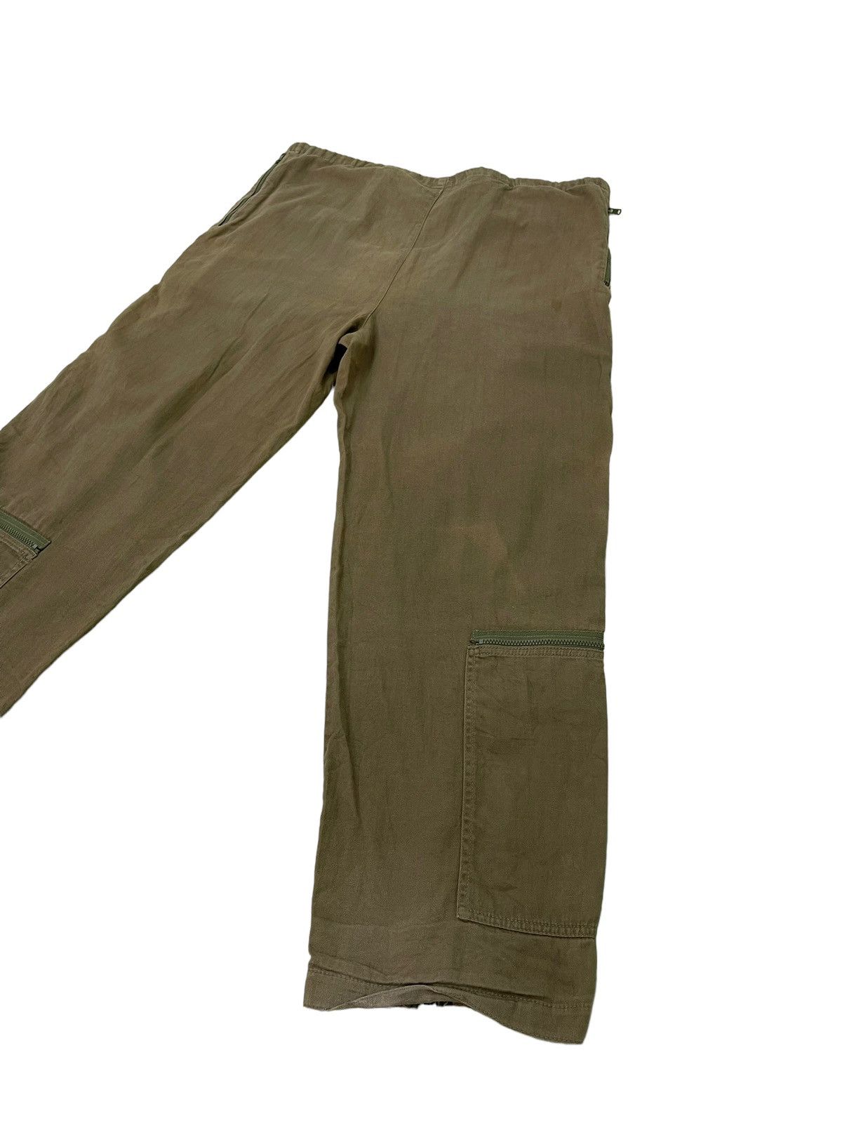 Japanese Brand Parachute Wide Pant Khaterine Hamnett Herringbones 14🟦 Size US 36 / EU 52 - 12 Thumbnail