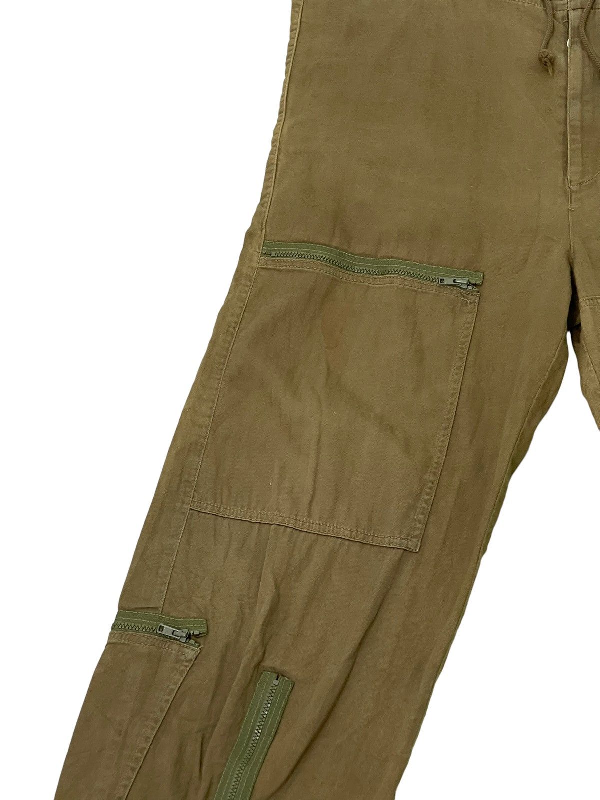 Japanese Brand Parachute Wide Pant Khaterine Hamnett Herringbones 14🟦 Size US 36 / EU 52 - 6 Thumbnail