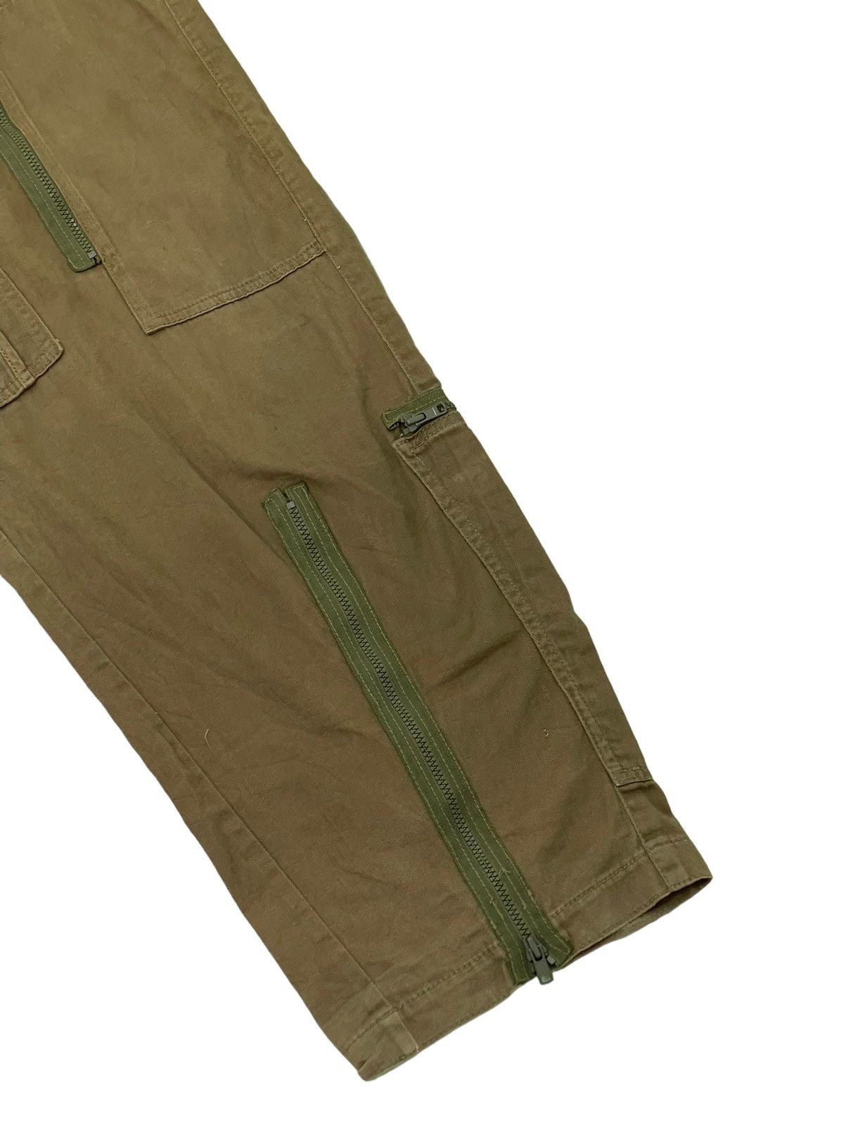 Japanese Brand Parachute Wide Pant Khaterine Hamnett Herringbones 14🟦 Size US 36 / EU 52 - 5 Thumbnail