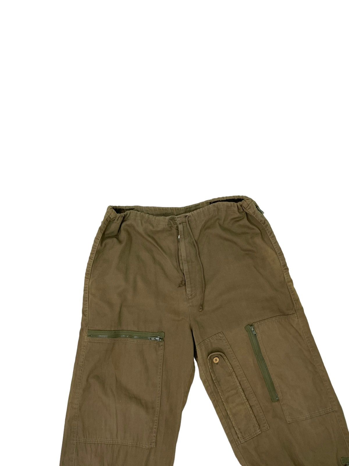 Japanese Brand Parachute Wide Pant Khaterine Hamnett Herringbones 14🟦 Size US 36 / EU 52 - 9 Thumbnail