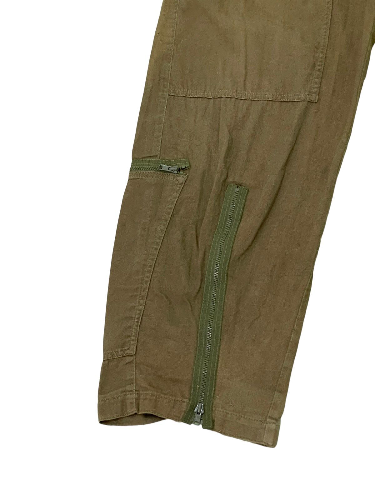 Japanese Brand Parachute Wide Pant Khaterine Hamnett Herringbones 14🟦 Size US 36 / EU 52 - 4 Thumbnail