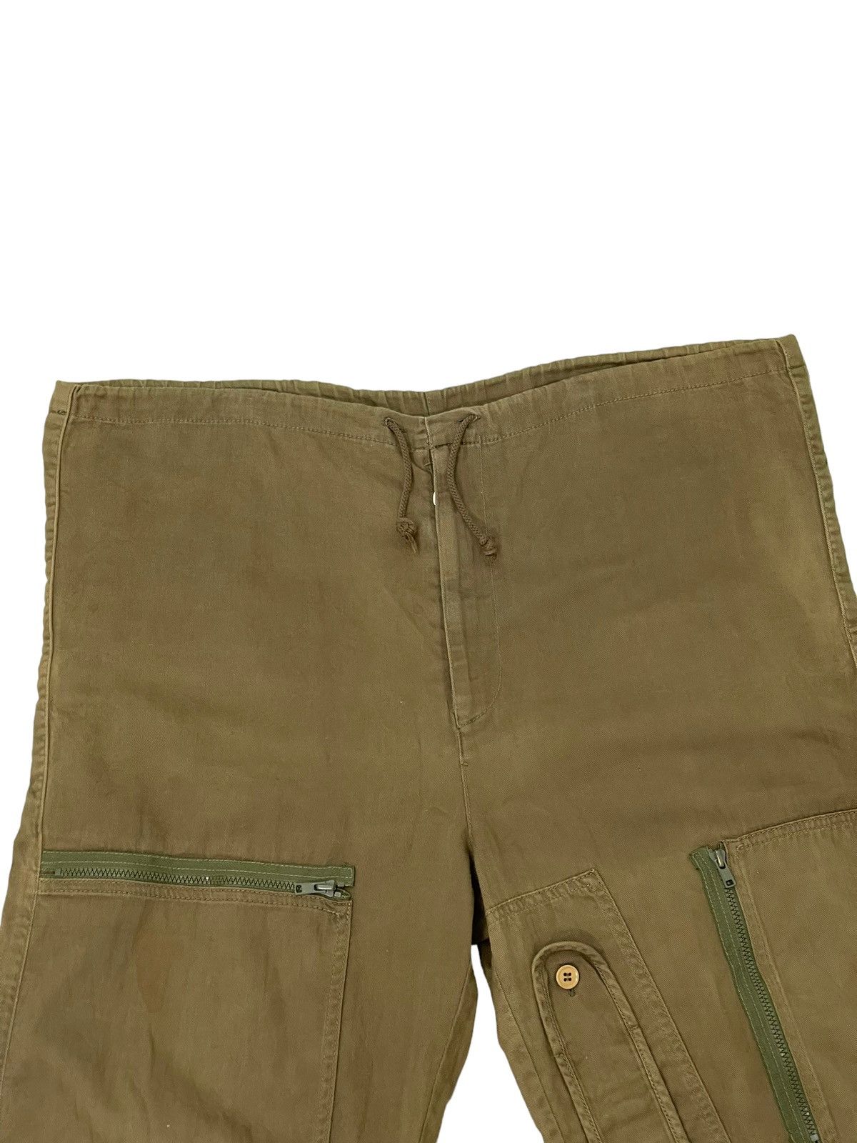 Japanese Brand Parachute Wide Pant Khaterine Hamnett Herringbones 14🟦 Size US 36 / EU 52 - 8 Thumbnail