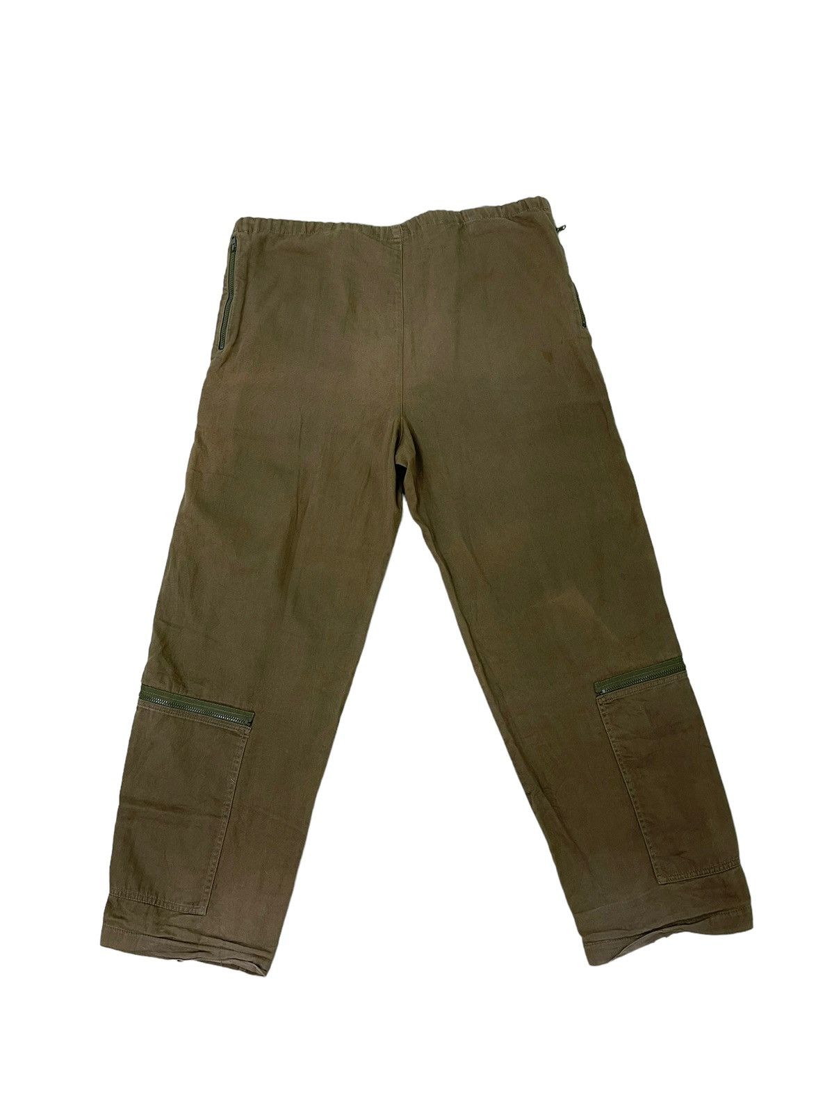 Japanese Brand Parachute Wide Pant Khaterine Hamnett Herringbones 14🟦 Size US 36 / EU 52 - 10 Thumbnail