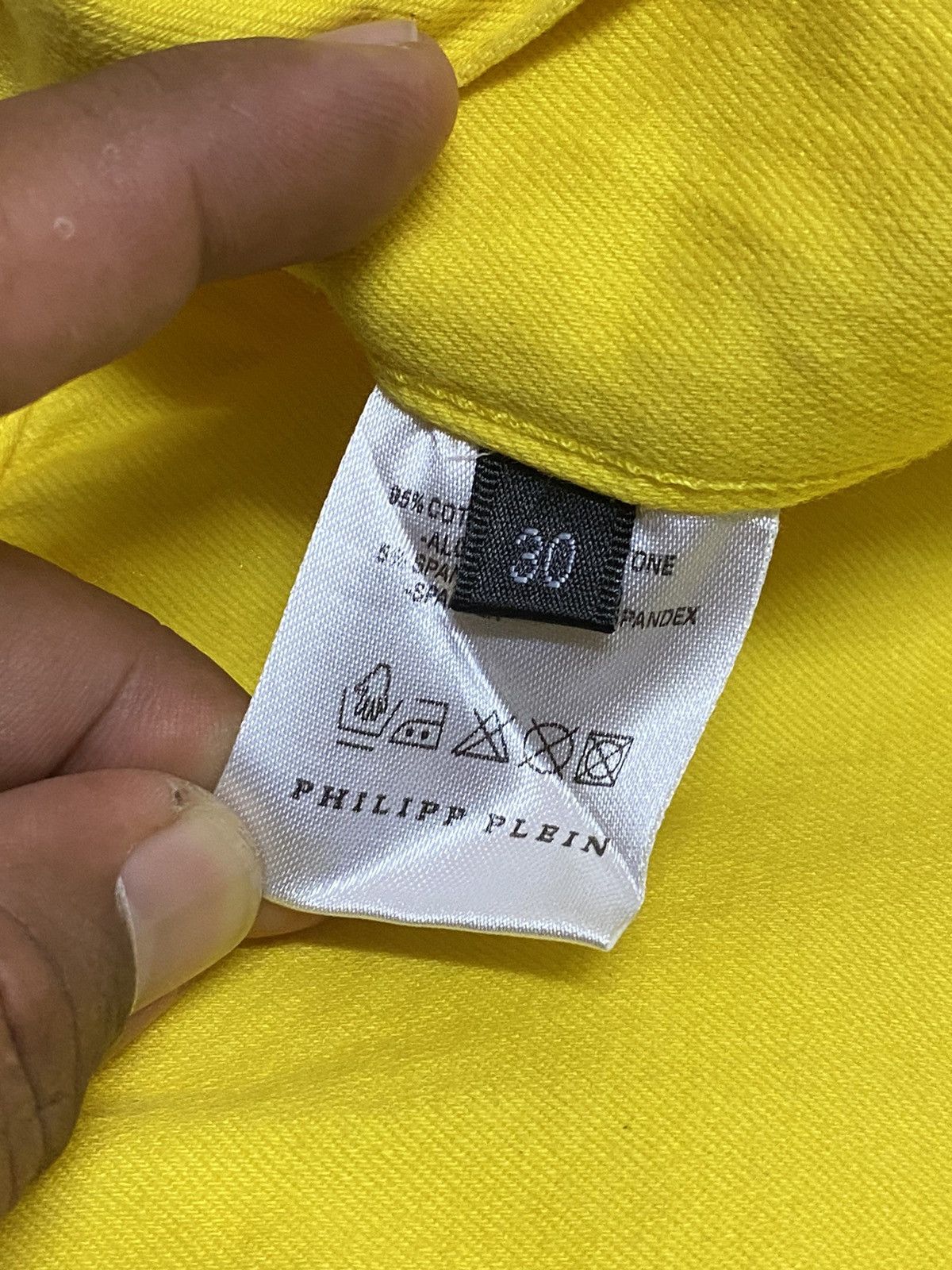 Philipp Plein Philipp Plein Homme Limited Edition Logo Skull Denim Pants Size US 30 / EU 46 - 9 Thumbnail