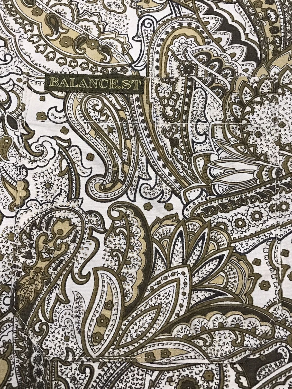 Japanese Brand Balance Street Wear Japan Paisley Shirt Size US XL / EU 56 / 4 - 6 Thumbnail