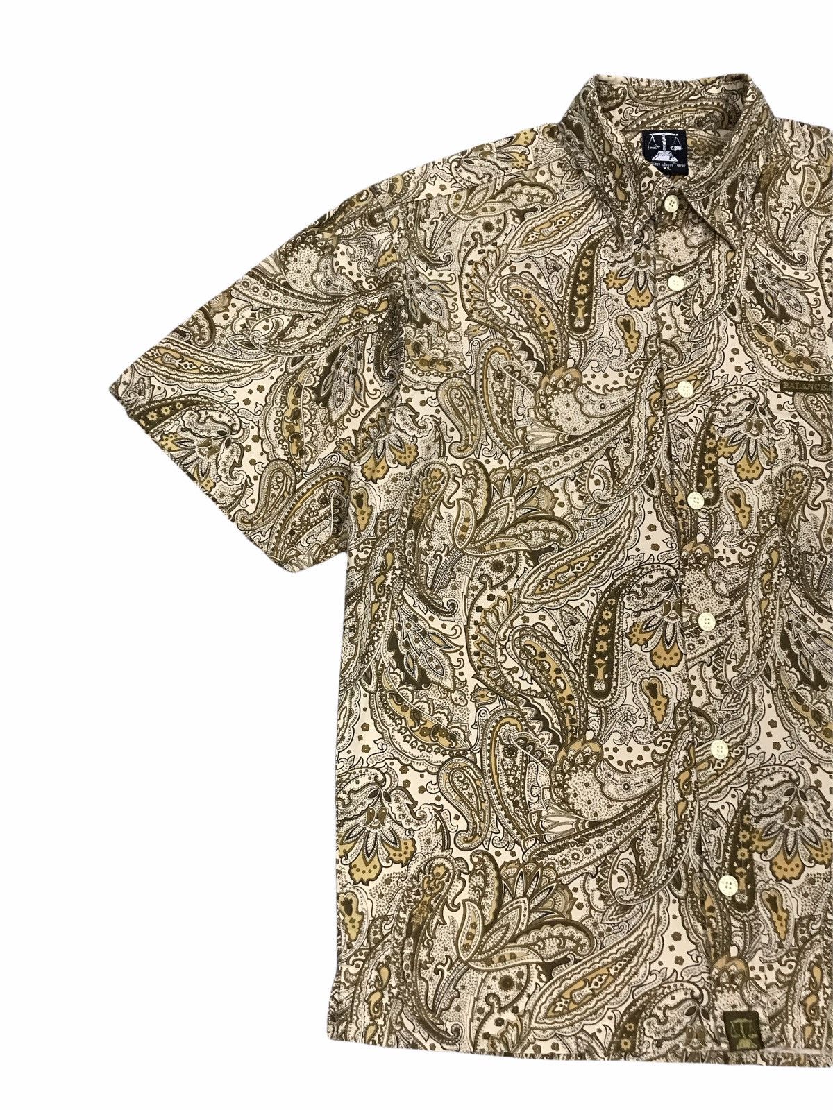 Japanese Brand Balance Street Wear Japan Paisley Shirt Size US XL / EU 56 / 4 - 2 Thumbnail