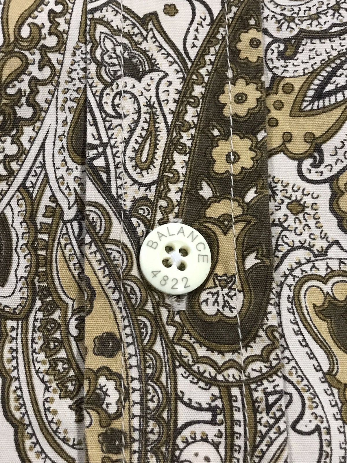 Japanese Brand Balance Street Wear Japan Paisley Shirt Size US XL / EU 56 / 4 - 5 Thumbnail