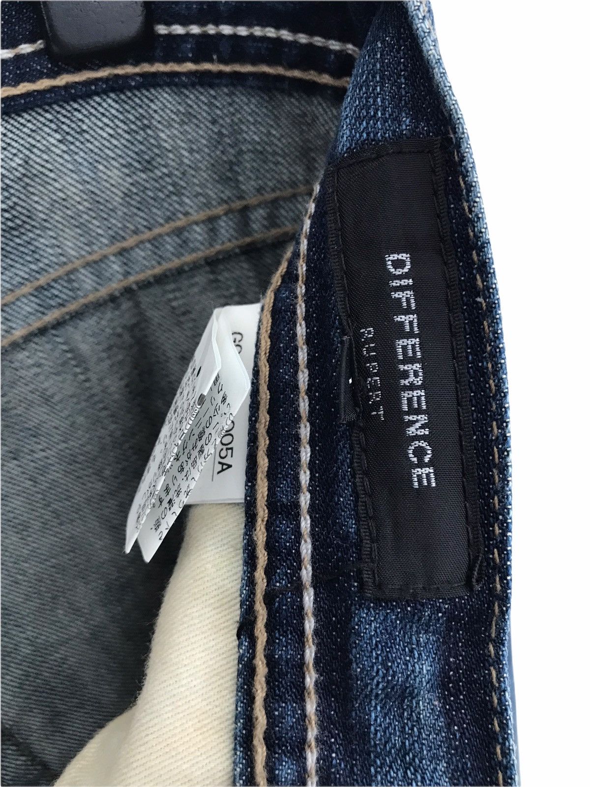 Japanese Brand Difference Rupert Japan Destroyed Slim Denim Jeans Size US 28 / EU 44 - 5 Thumbnail