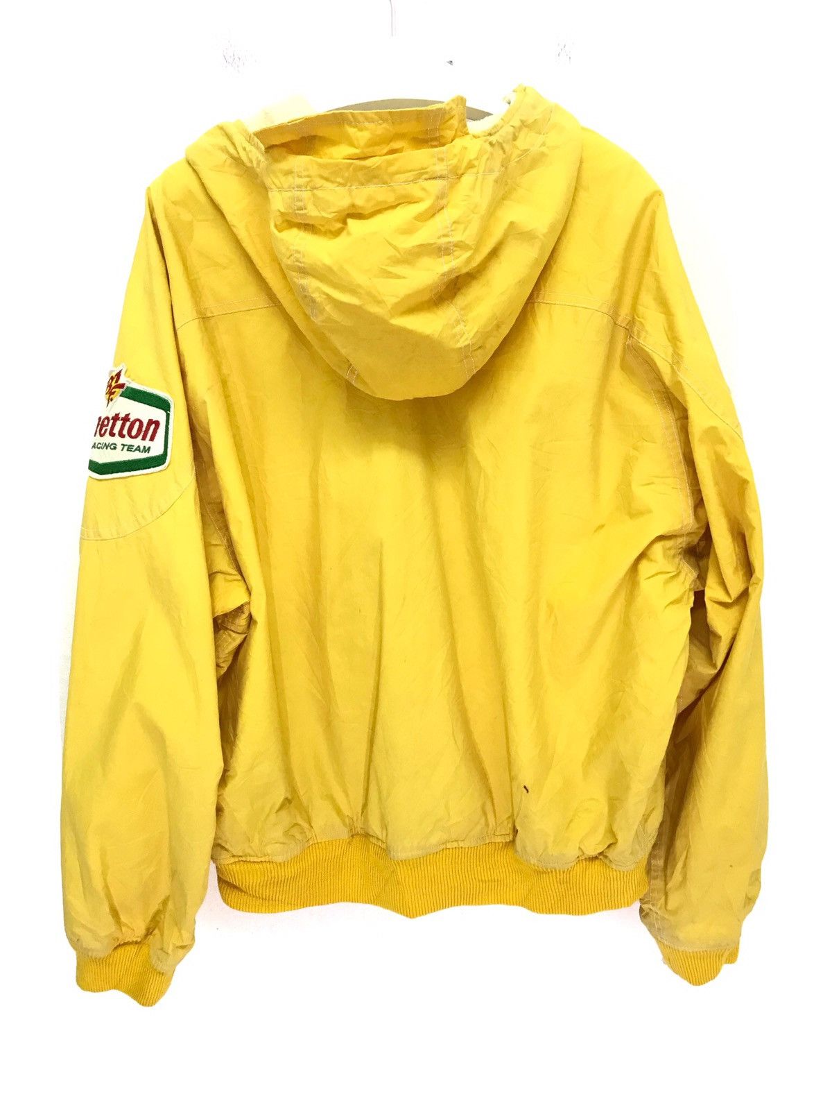 Benetton Rare Vtg Benetton Racing Team Bomber Hoodie Size US M / EU 48-50 / 2 - 8 Thumbnail