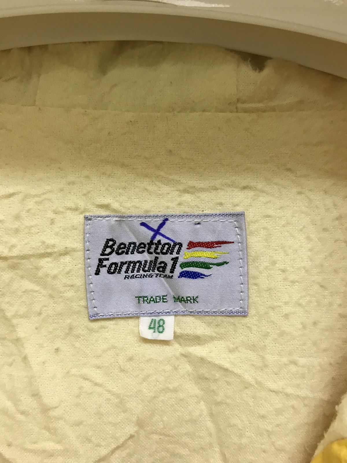 Benetton Rare Vtg Benetton Racing Team Bomber Hoodie Size US M / EU 48-50 / 2 - 10 Thumbnail
