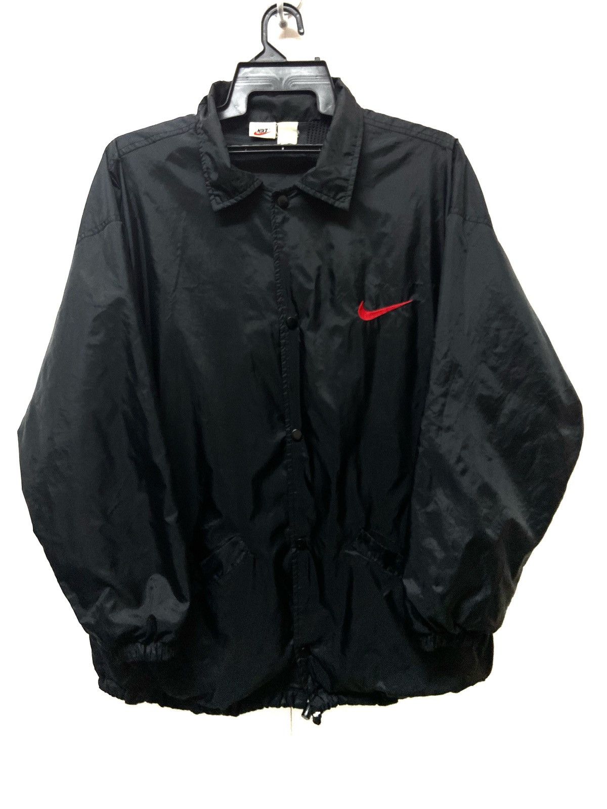 Vintage 90's Nike Swoosh Big Logo Embroidery Light Jacket