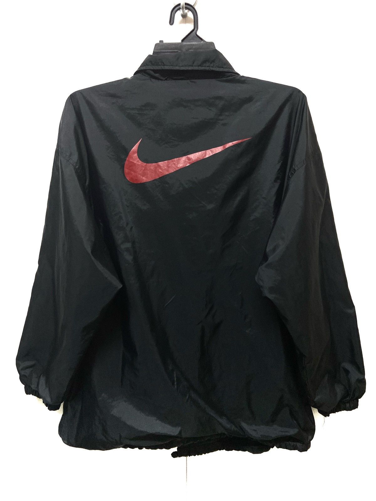 Nike × Vintage Vintage 90's Nike Swoosh Big Logo Embroidery Light Jacket Size US M / EU 48-50 / 2 - 1 Thumbnail