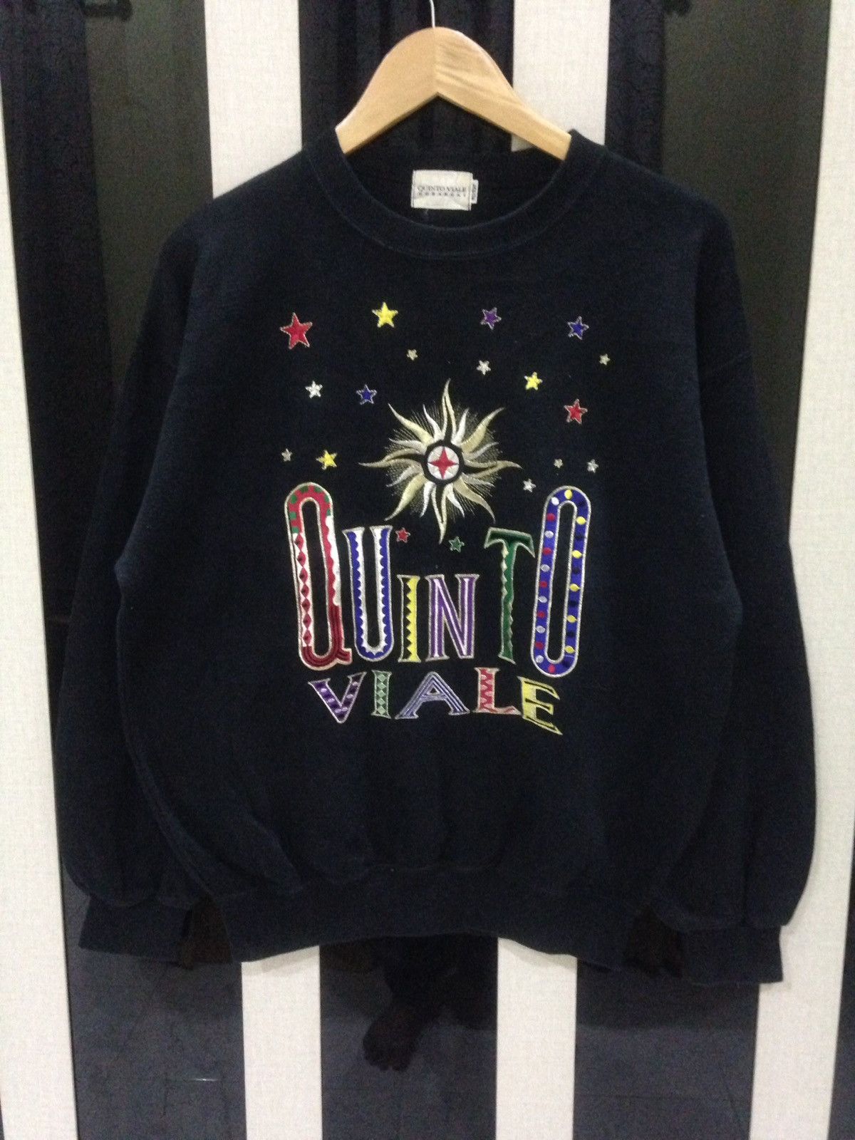 Vintage Quinto Viale Gobangai Embroidered Logo Spell Out Size US L / EU 52-54 / 3 - 1 Thumbnail