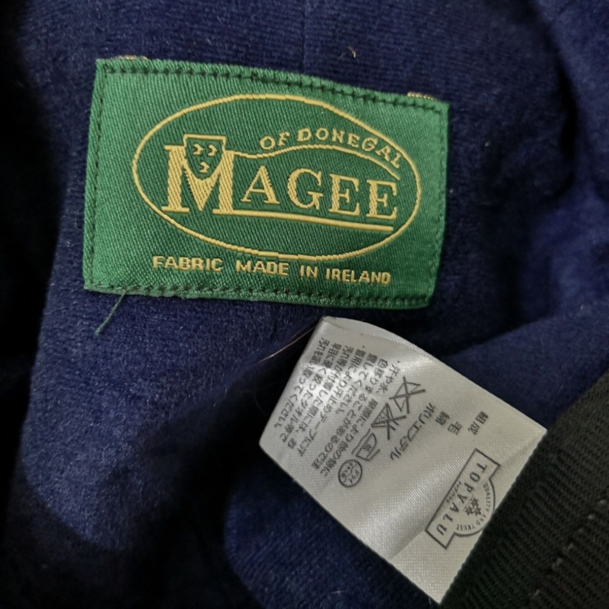 Japanese Brand × Magee VINTAGE TOP VALU X MAGEE OF DONEGAL WOOL TWEED PATROL HAT Size ONE SIZE - 18 Thumbnail