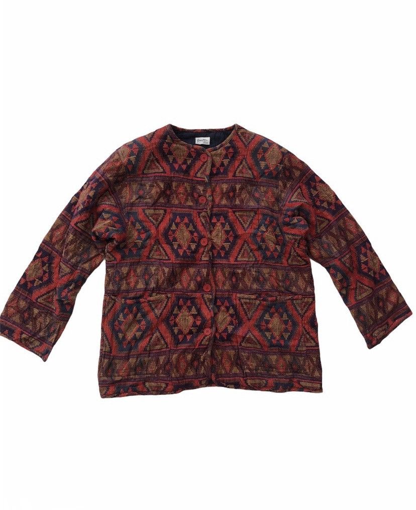 Japanese Brand × Vintage Vintage 🇯🇵Yokomaha Motomachi Pachwork visvim Design jacket Size US L / EU 52-54 / 3 - 1 Thumbnail