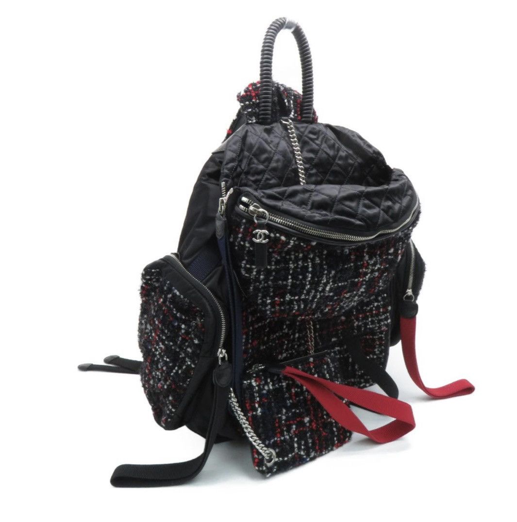 Chanel Chanel tweed backpack (Detachable ) + waist bag + card case Size ONE SIZE - 5 Thumbnail