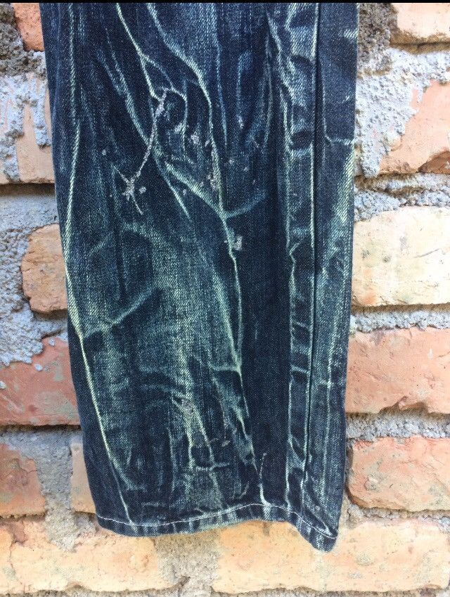 Japanese Brand Japanese Designer Nylaus Distressed Denim Pant Size US 34 / EU 50 - 8 Thumbnail