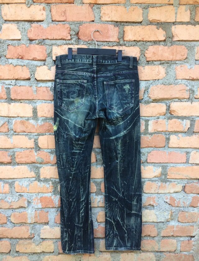 Japanese Brand Japanese Designer Nylaus Distressed Denim Pant Size US 34 / EU 50 - 9 Thumbnail
