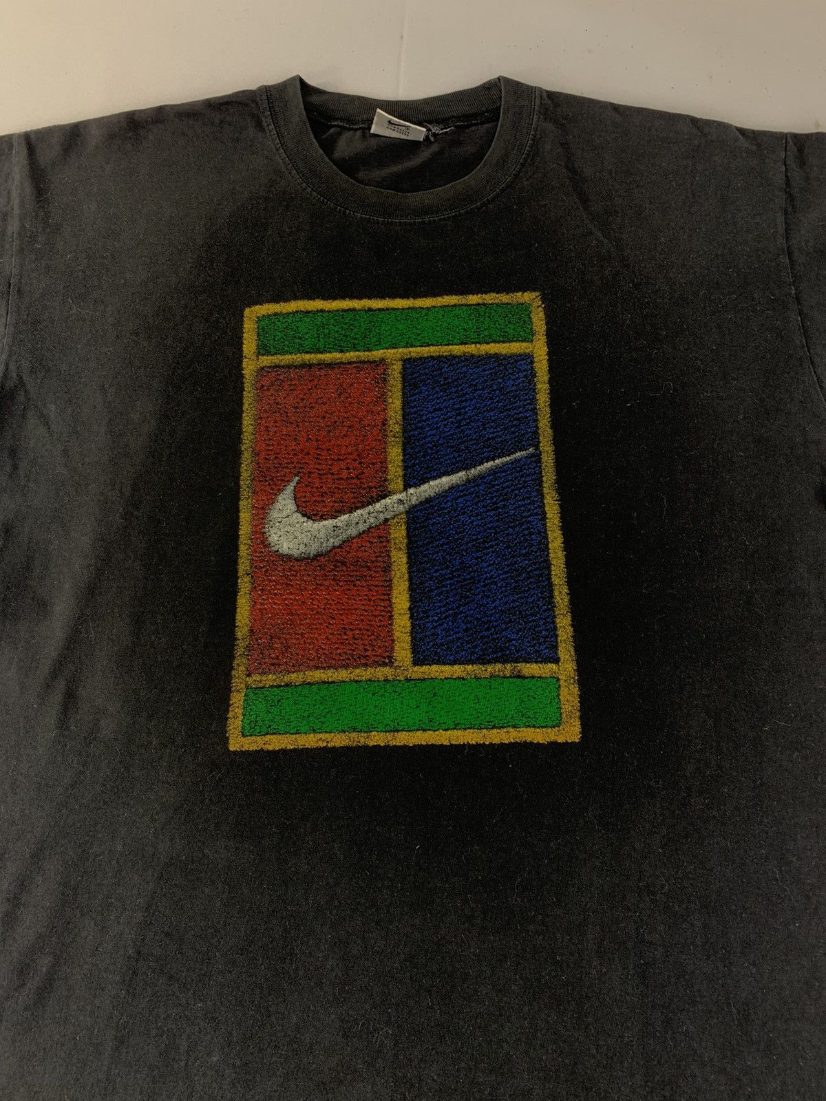 Nike Hype 90s Nike Team Big Logo Embroidery Style Printed Tee Size US L / EU 52-54 / 3 - 2 Thumbnail