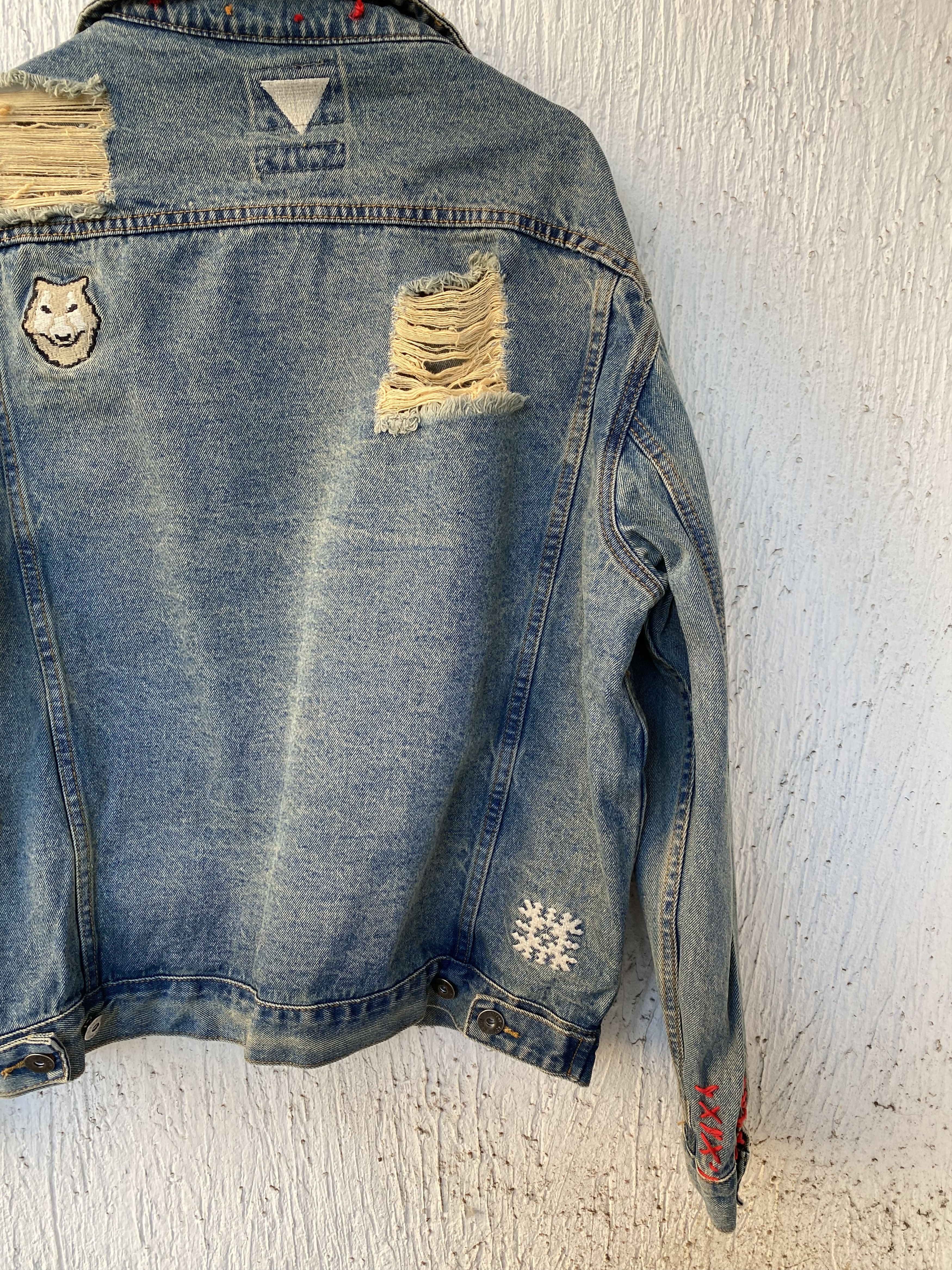 C2H4 destroyed patch jacket Size US M / EU 48-50 / 2 - 6 Thumbnail