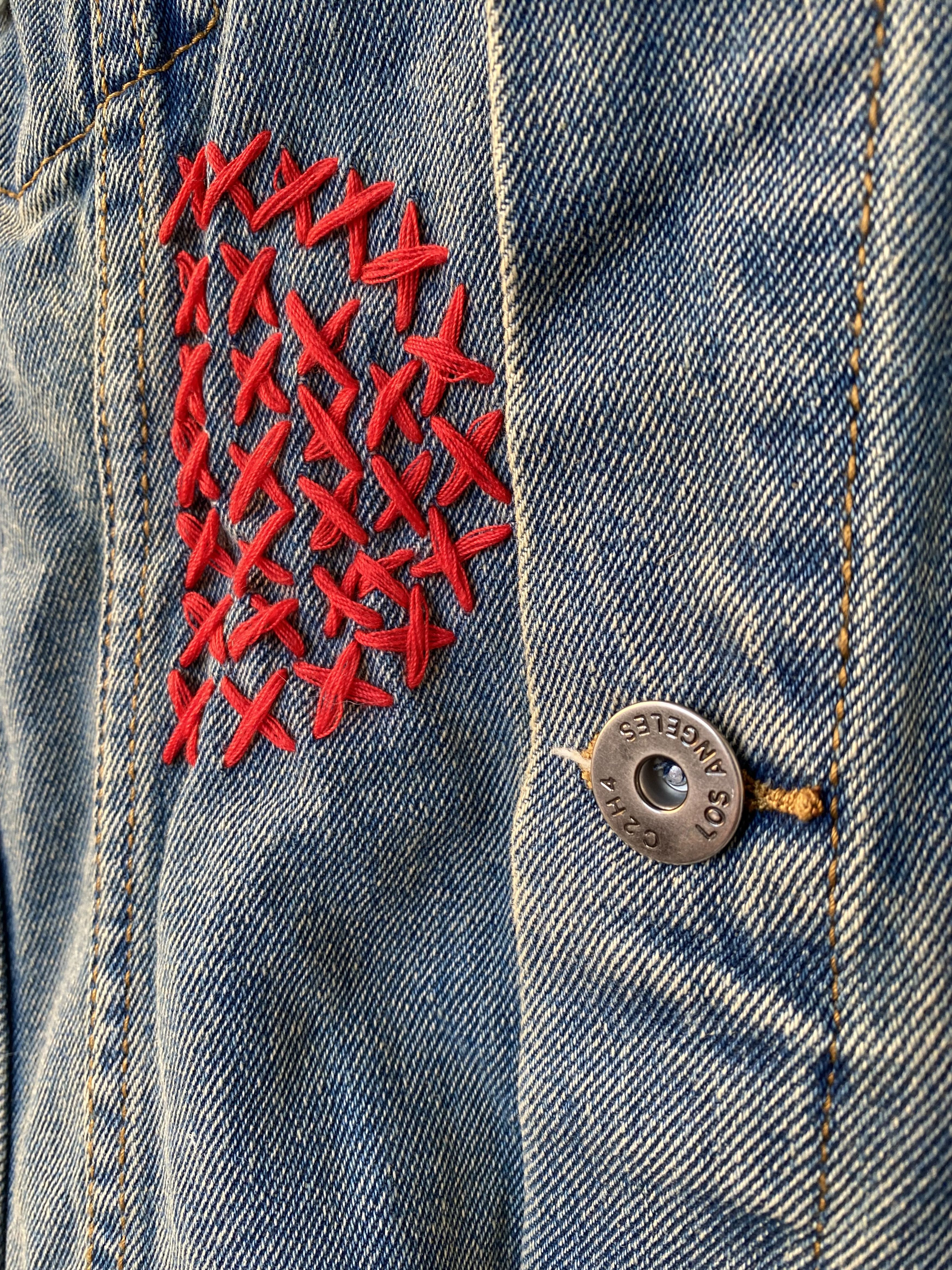 C2H4 destroyed patch jacket Size US M / EU 48-50 / 2 - 4 Thumbnail